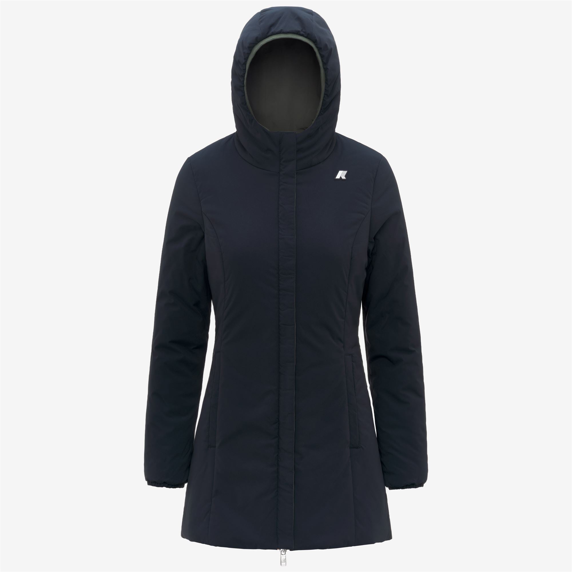 DENISE ST WARM REVERSIBLE - Jackets - Mid - Woman - GREEN BLACKISH-BLUE DEPTH