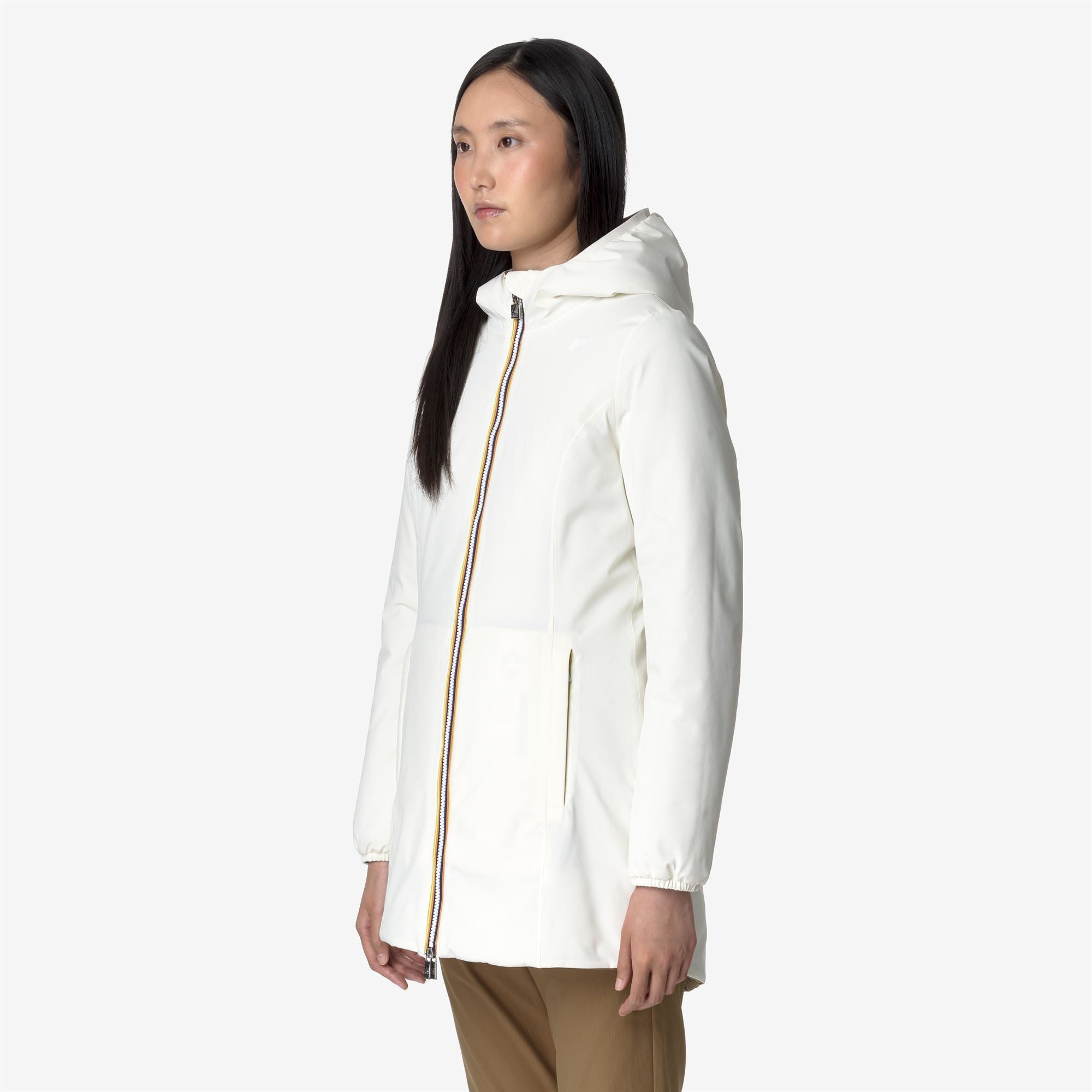 DENISE ST WARM REVERSIBLE - Jackets - Mid - Woman - WHITE G-BROWN C