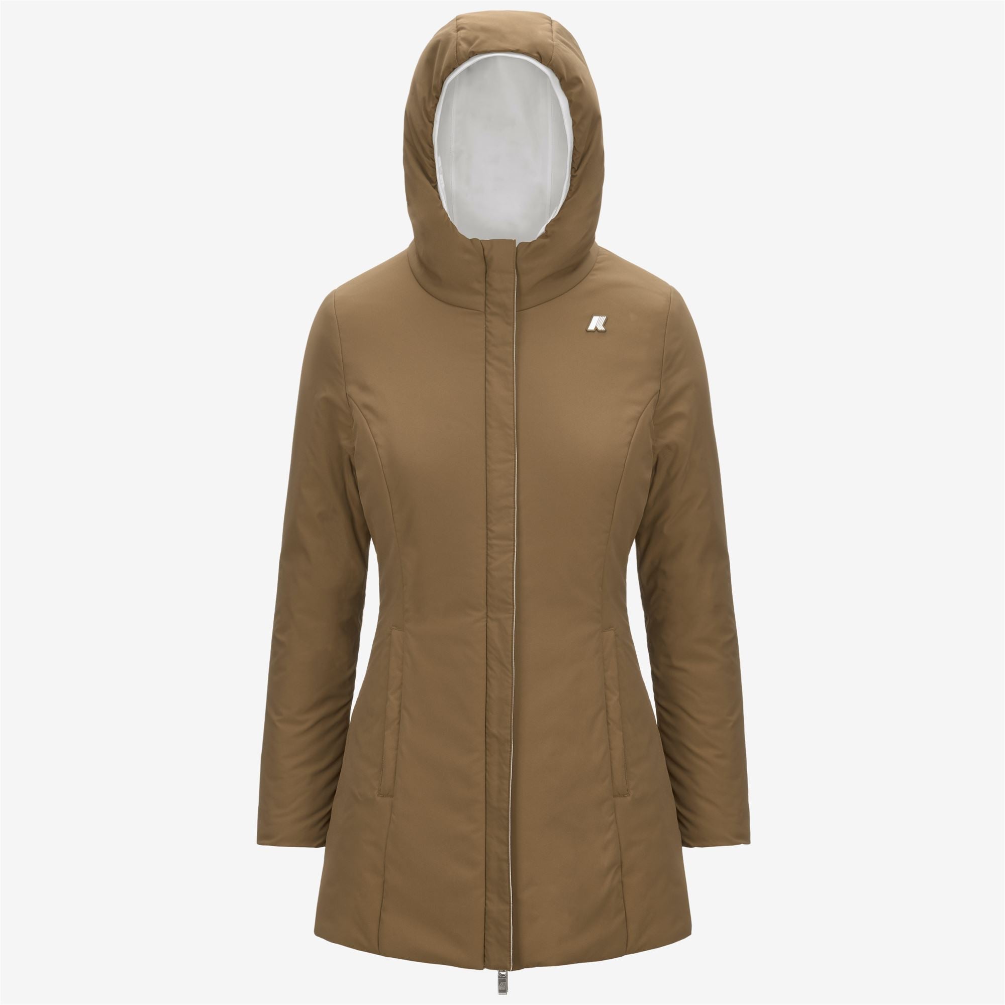 DENISE ST WARM REVERSIBLE - Jackets - Mid - Woman - WHITE G-BROWN C