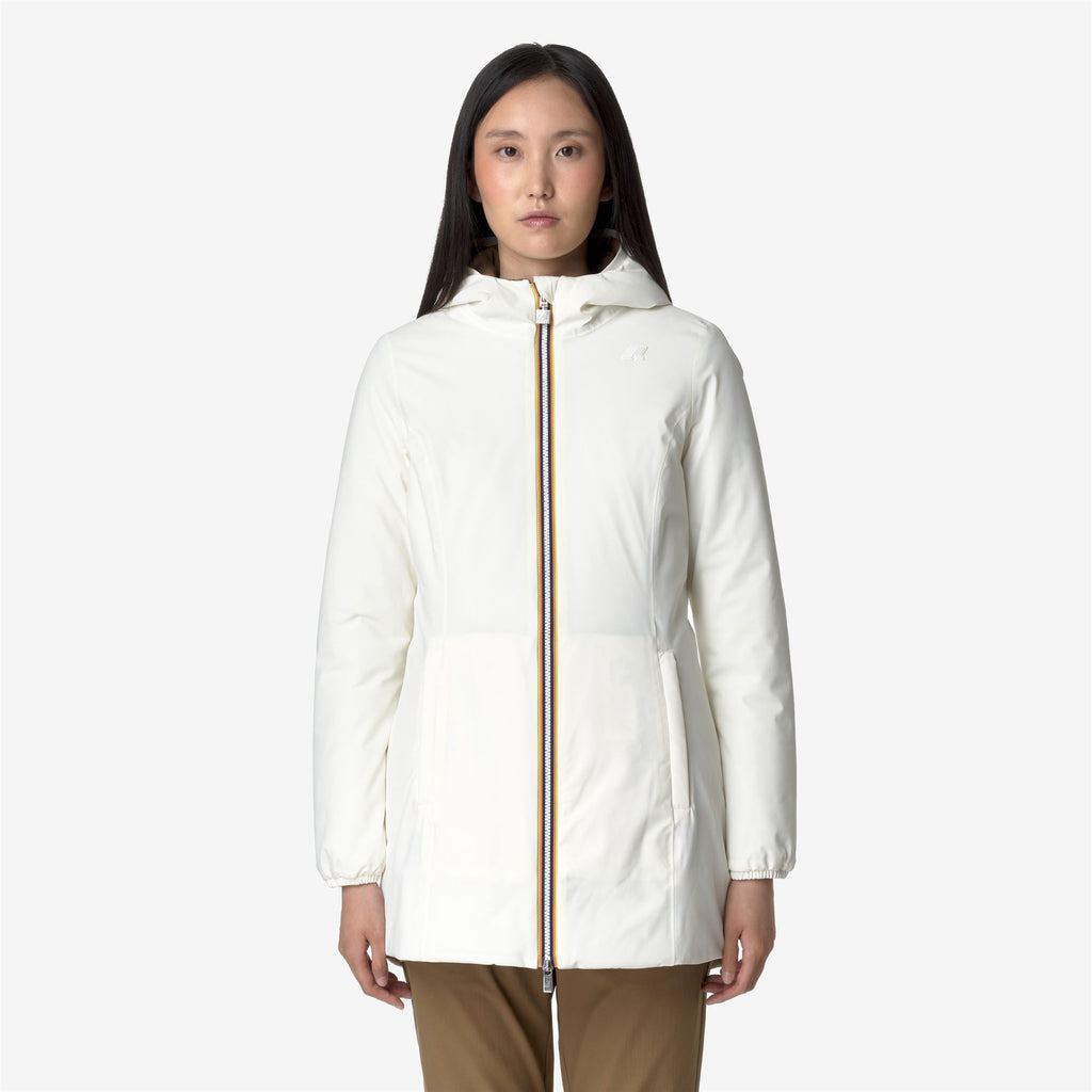 DENISE ST WARM REVERSIBLE - Jackets - Mid - Woman - WHITE G-BROWN C