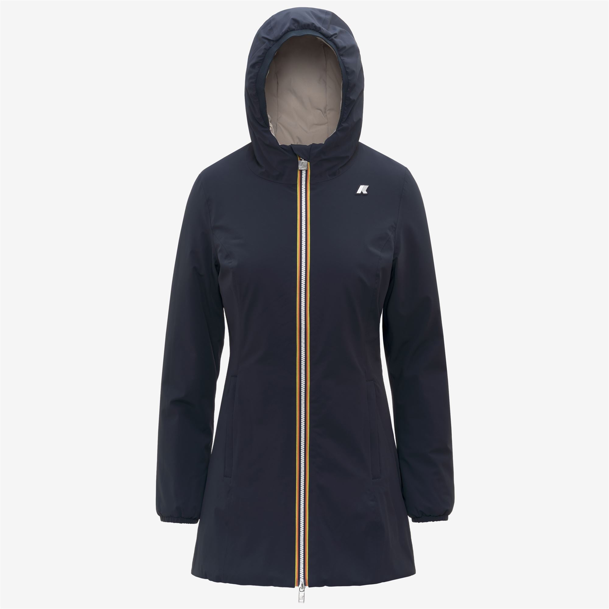 DENISE ST WARM REVERSIBLE - Jackets - Mid - Woman - BLUE DEPTH-BEIGE CASHMERE