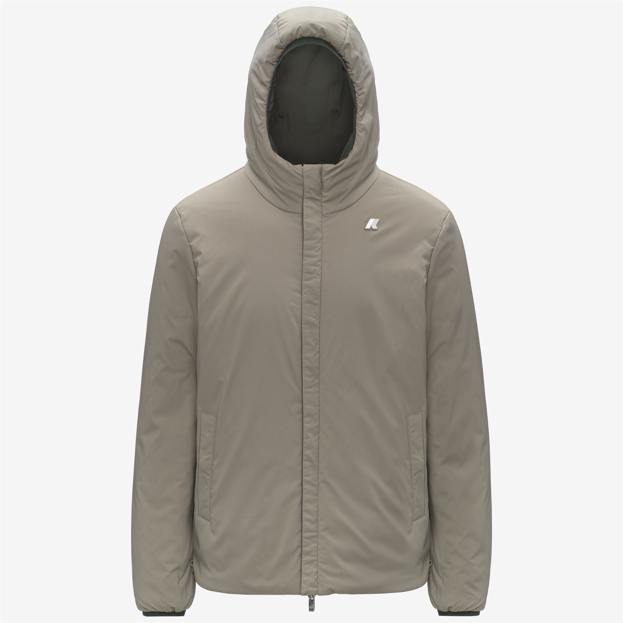 JACK ST WARM REVERSIBLE - Jackets - Short - Man - GREEN BLACKISH-GREEN OAK