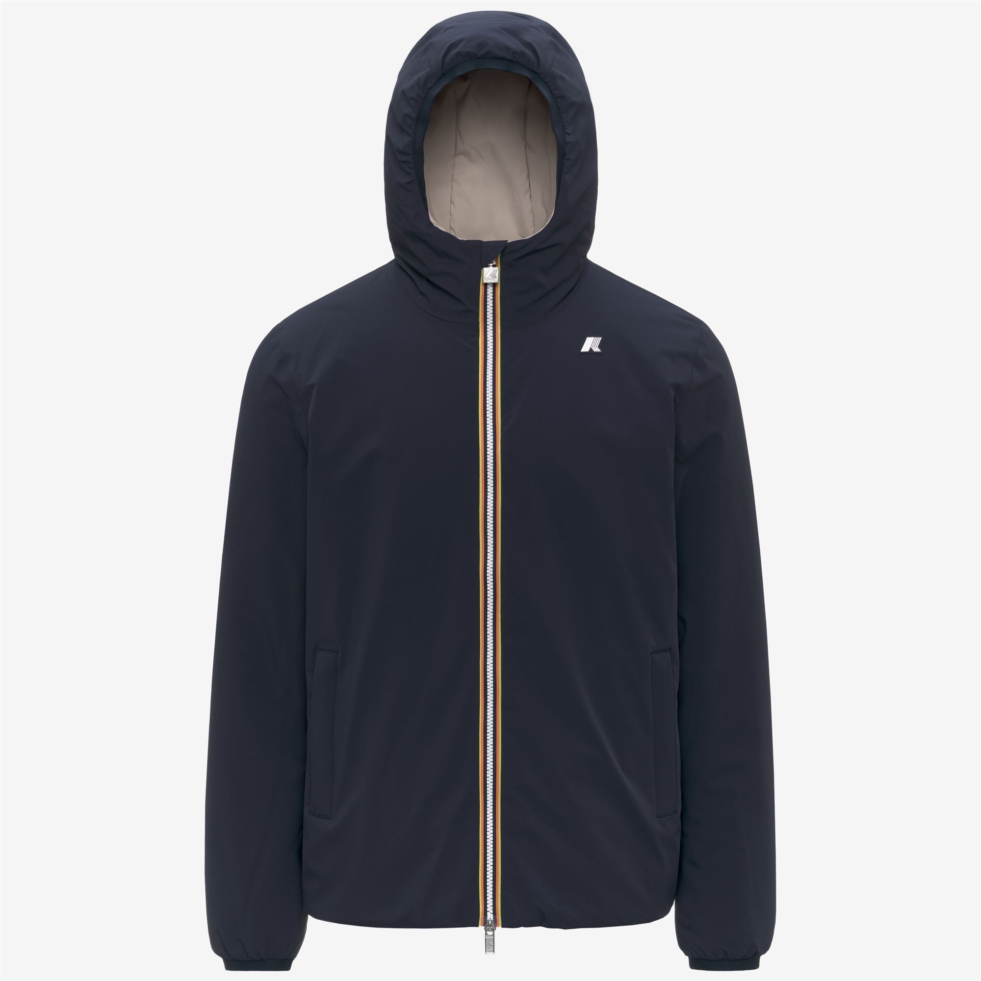 JACK ST WARM REVERSIBLE - Jackets - Short - Man - BLUE DEPTH-BEIGE CASHMERE