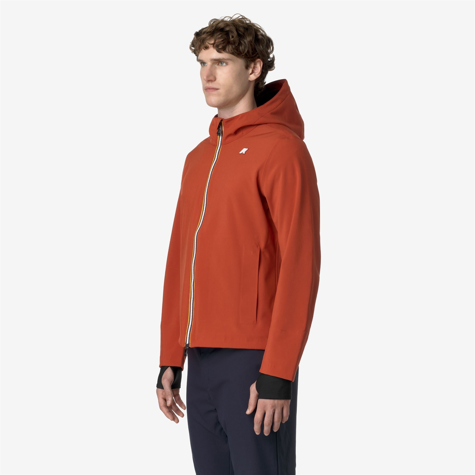 JACKO BONDED - Jackets - Short - Man - RED P-BLUE D