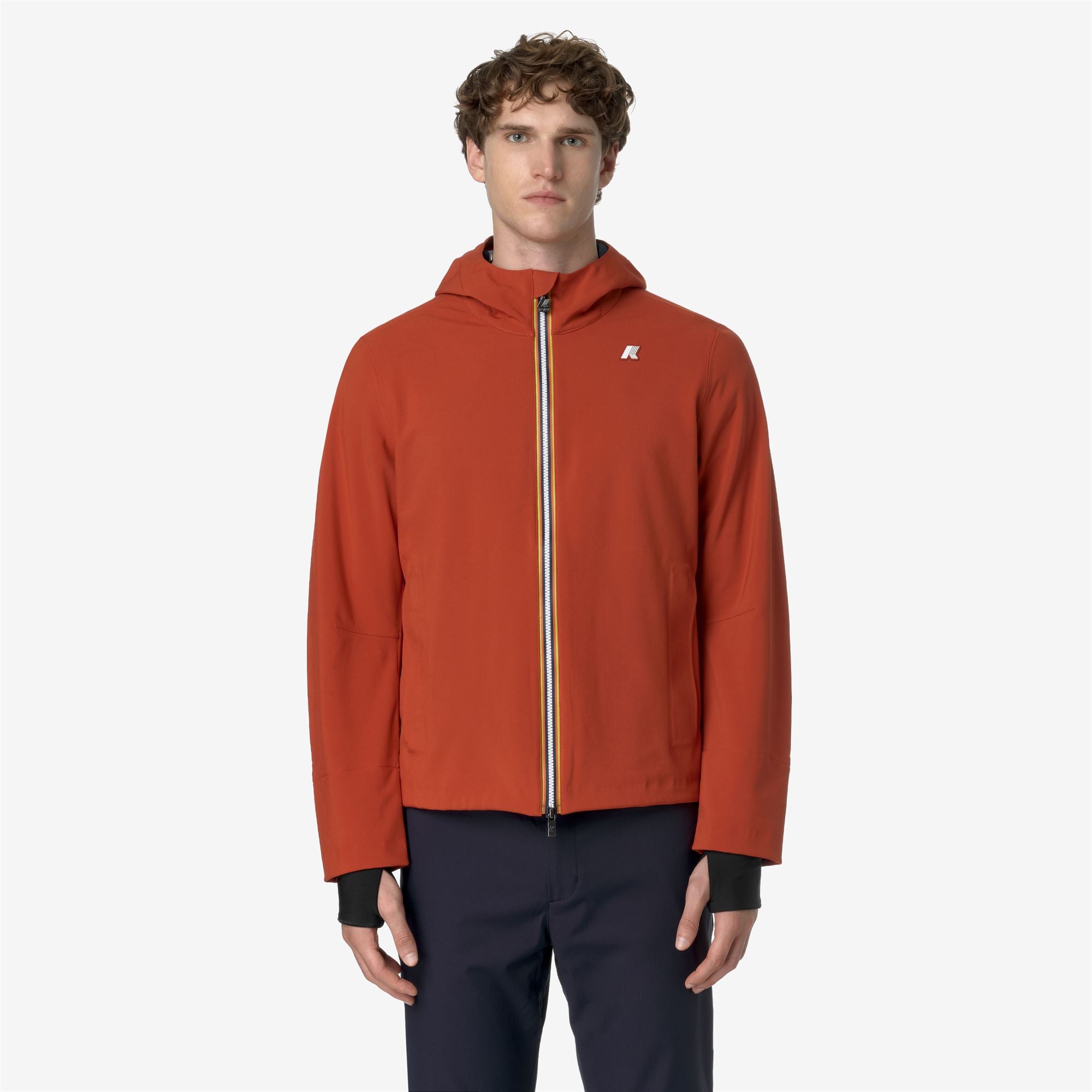 JACKO BONDED - Jackets - Short - Man - RED P-BLUE D