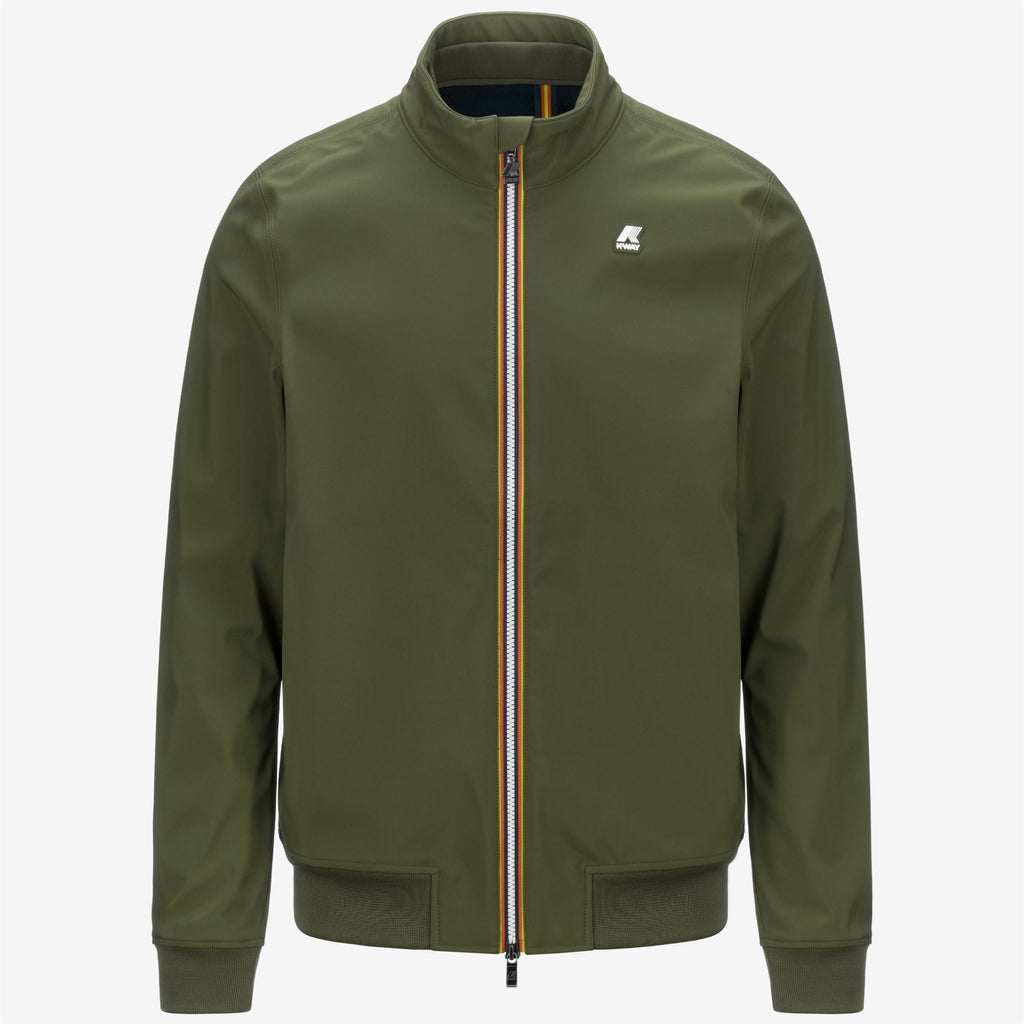 ARSENE BONDED - Jackets - Short - Man - GREEN C-BLUE D