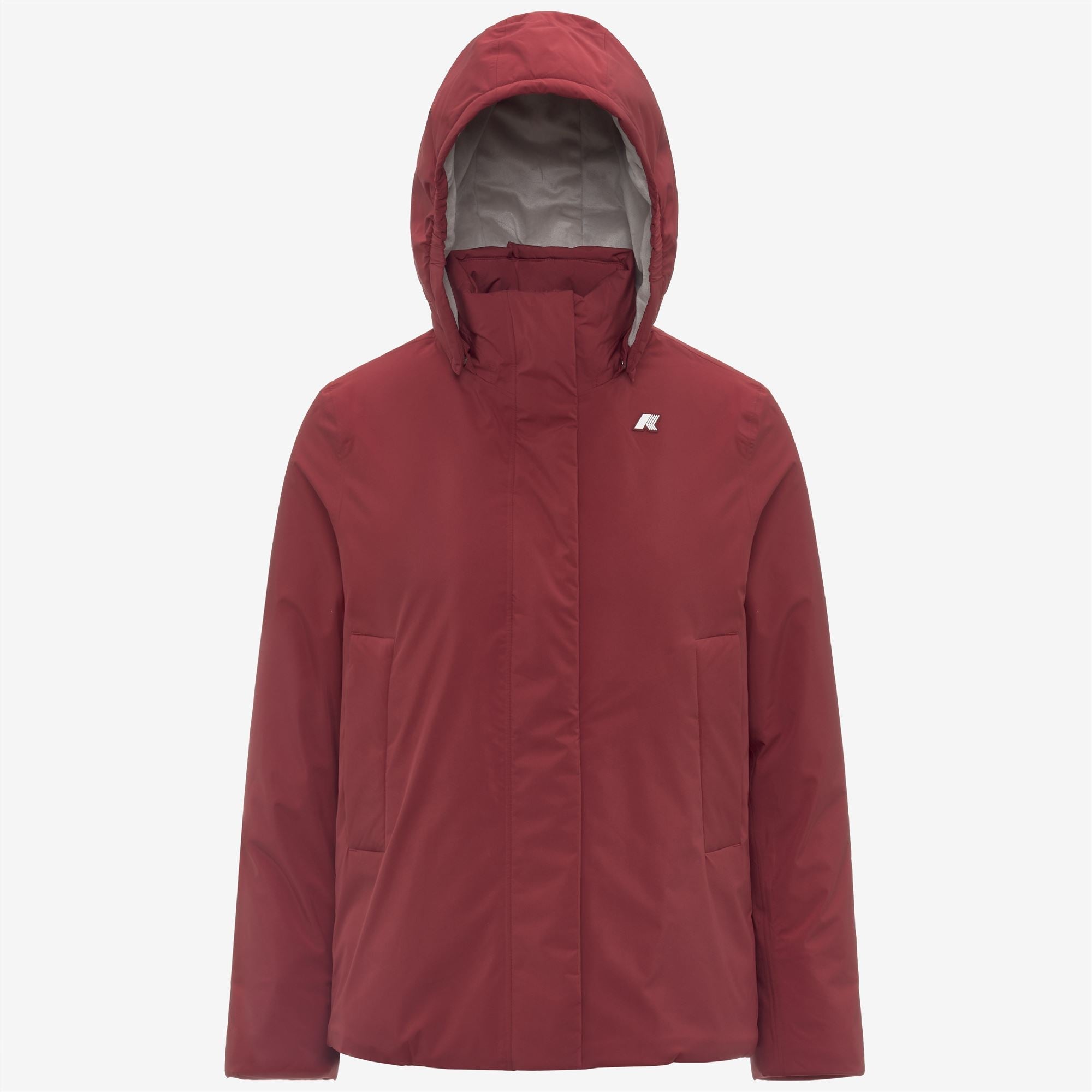 MARLETTE SOFT TOUCH MARMOTTA - Jackets - Short - Woman - RED SYRAH-GREY GOAT