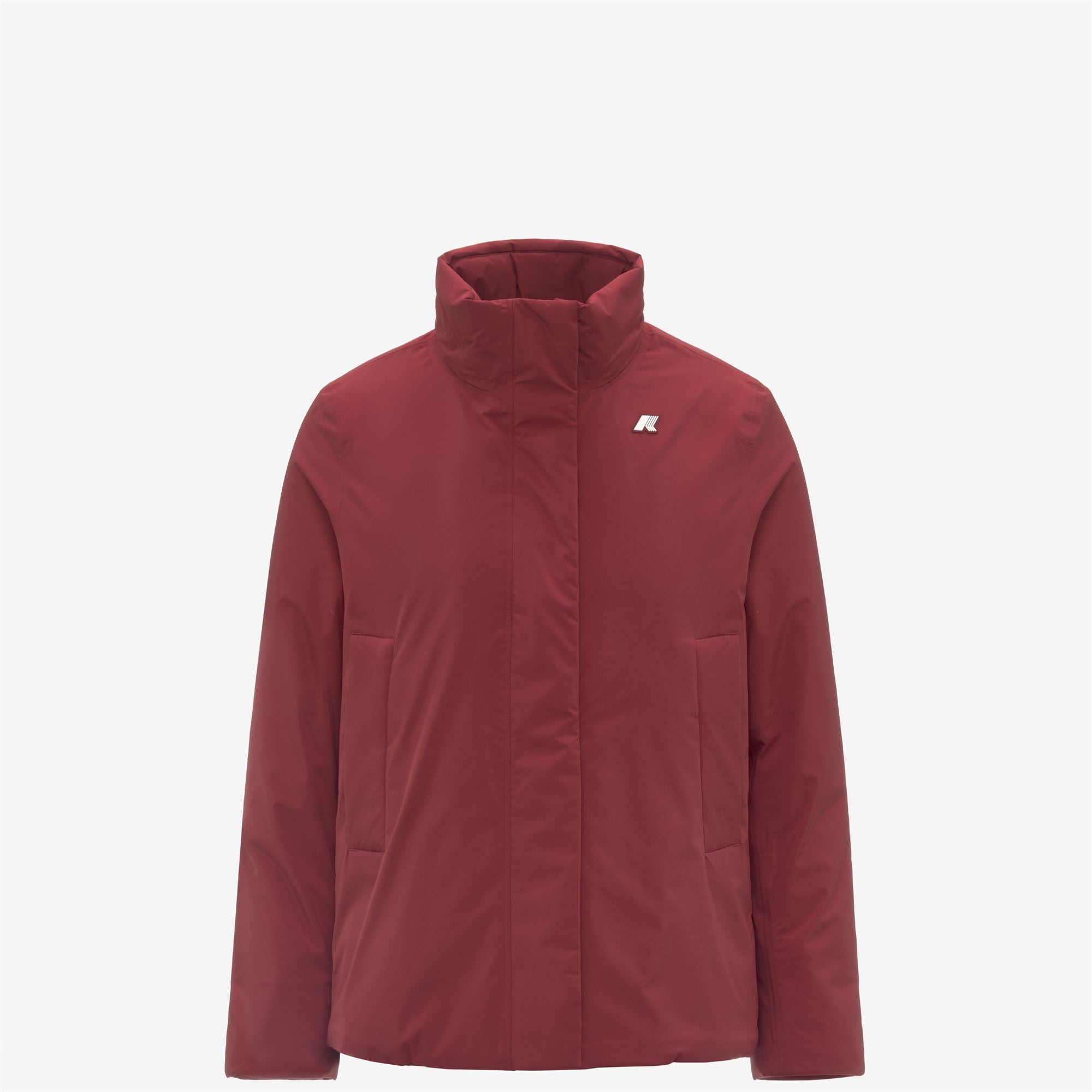 MARLETTE SOFT TOUCH MARMOTTA - Jackets - Short - Woman - RED SYRAH-GREY GOAT