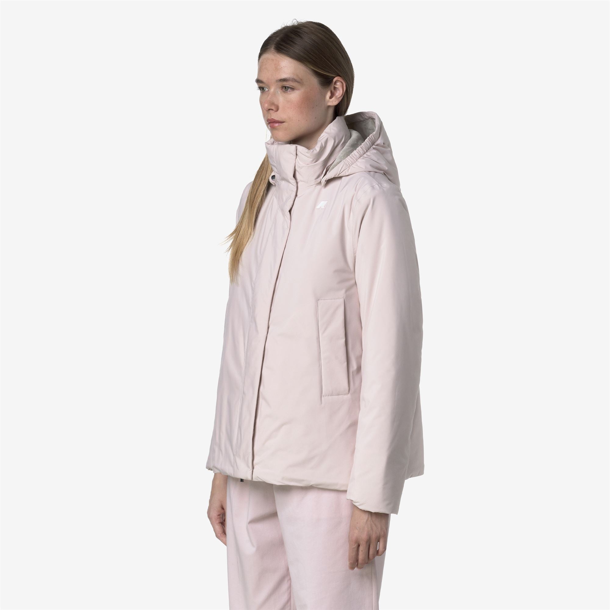 MARLETTE SOFT TOUCH MARMOTTA - Jackets - Short - Woman - ROSE HUSHED-GREY GOAT