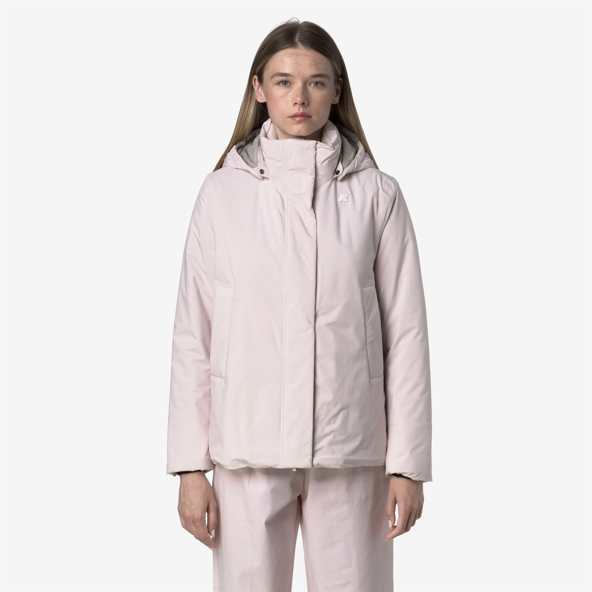 MARLETTE SOFT TOUCH MARMOTTA - Jackets - Short - Woman - ROSE HUSHED-GREY GOAT