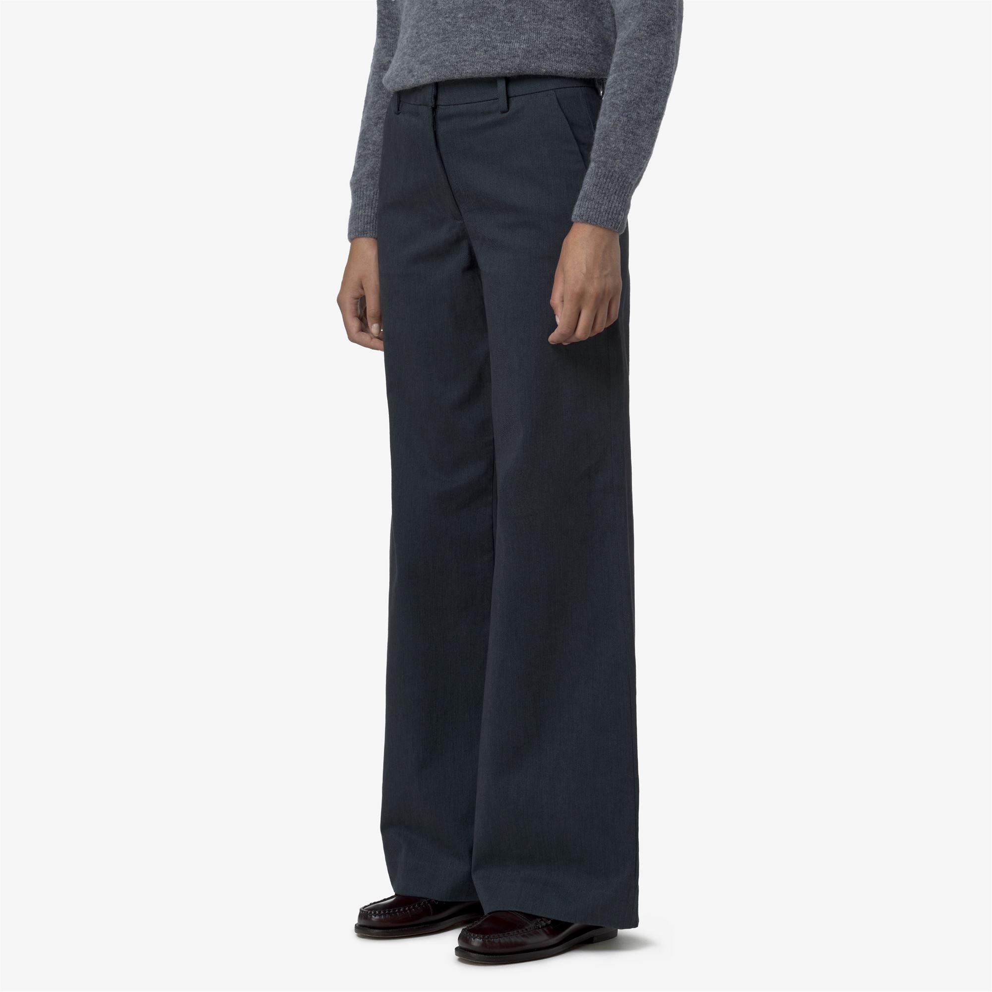 TYANNE DENIM-LIKE - Pants - CHINO - Woman - DENIM