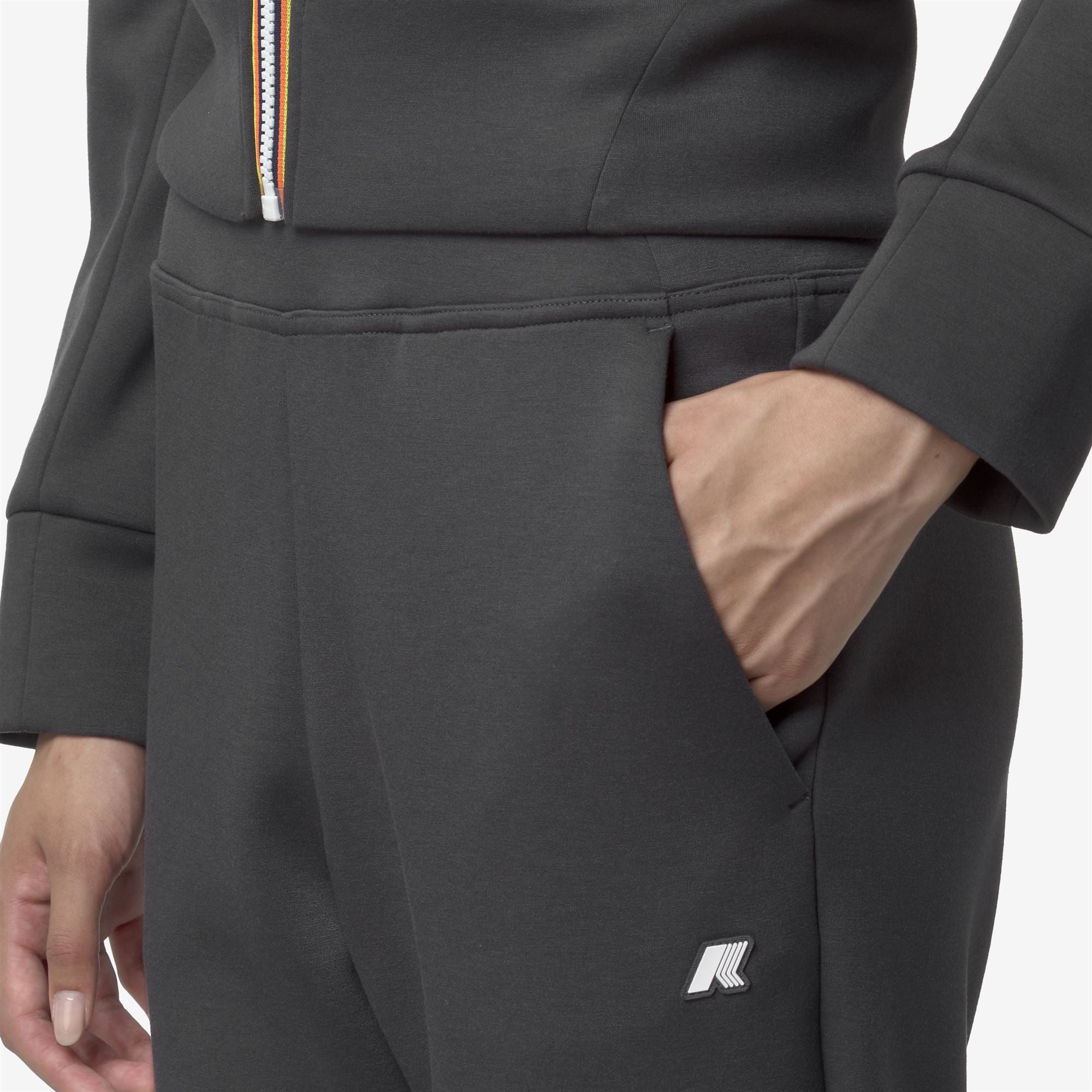 GINEVRETTE LIGHT SPACER - Pants - Sport Trousers - Woman - GREY SHADOW DK