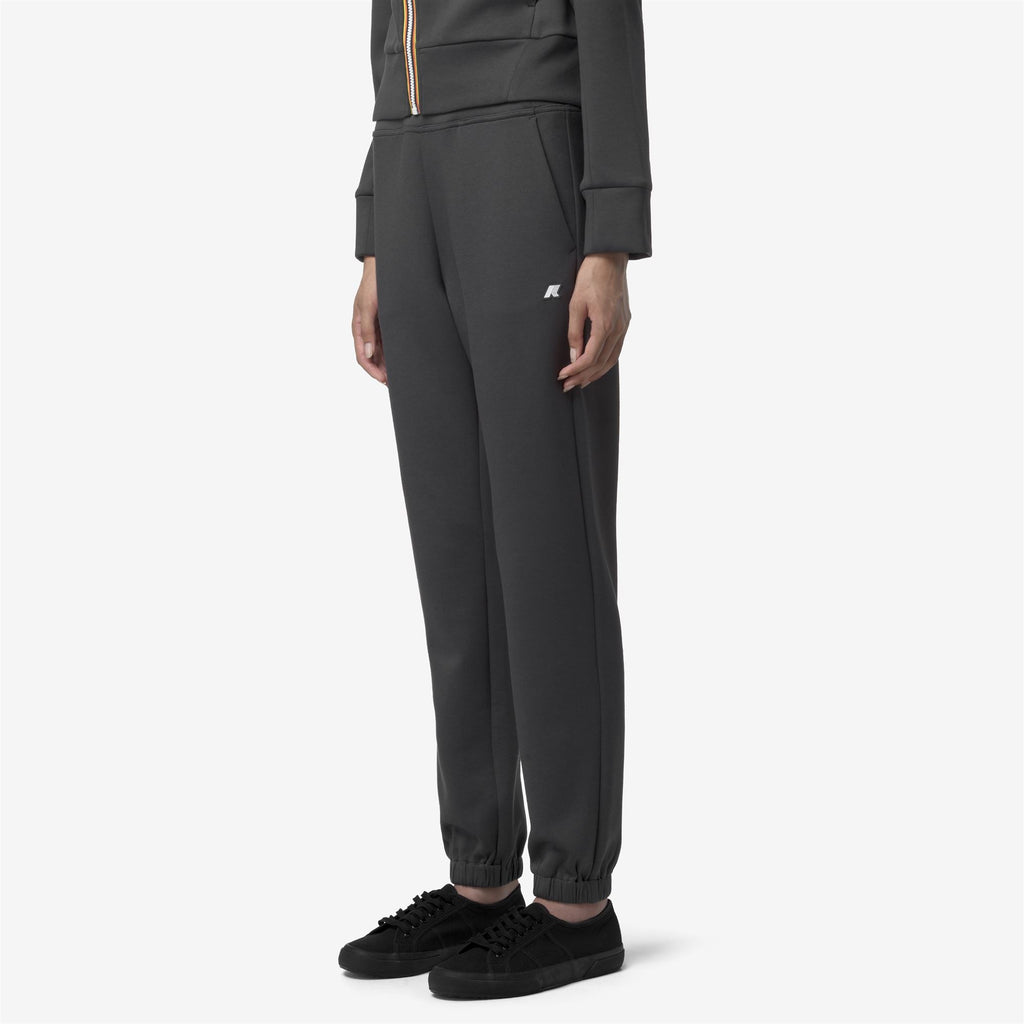 GINEVRETTE LIGHT SPACER - Pants - Sport Trousers - Woman - GREY SHADOW DK