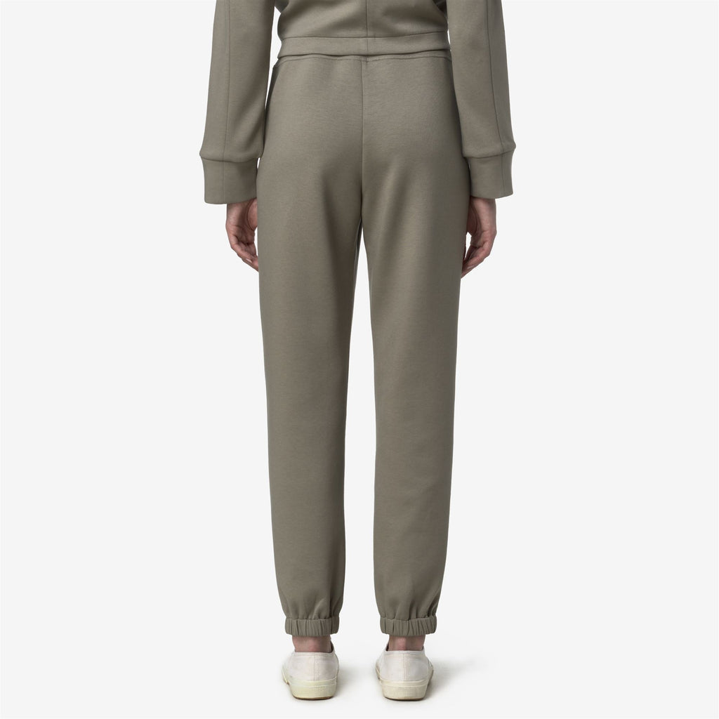 GINEVRETTE LIGHT SPACER - Pants - Sport Trousers - Woman - GREEN OAK