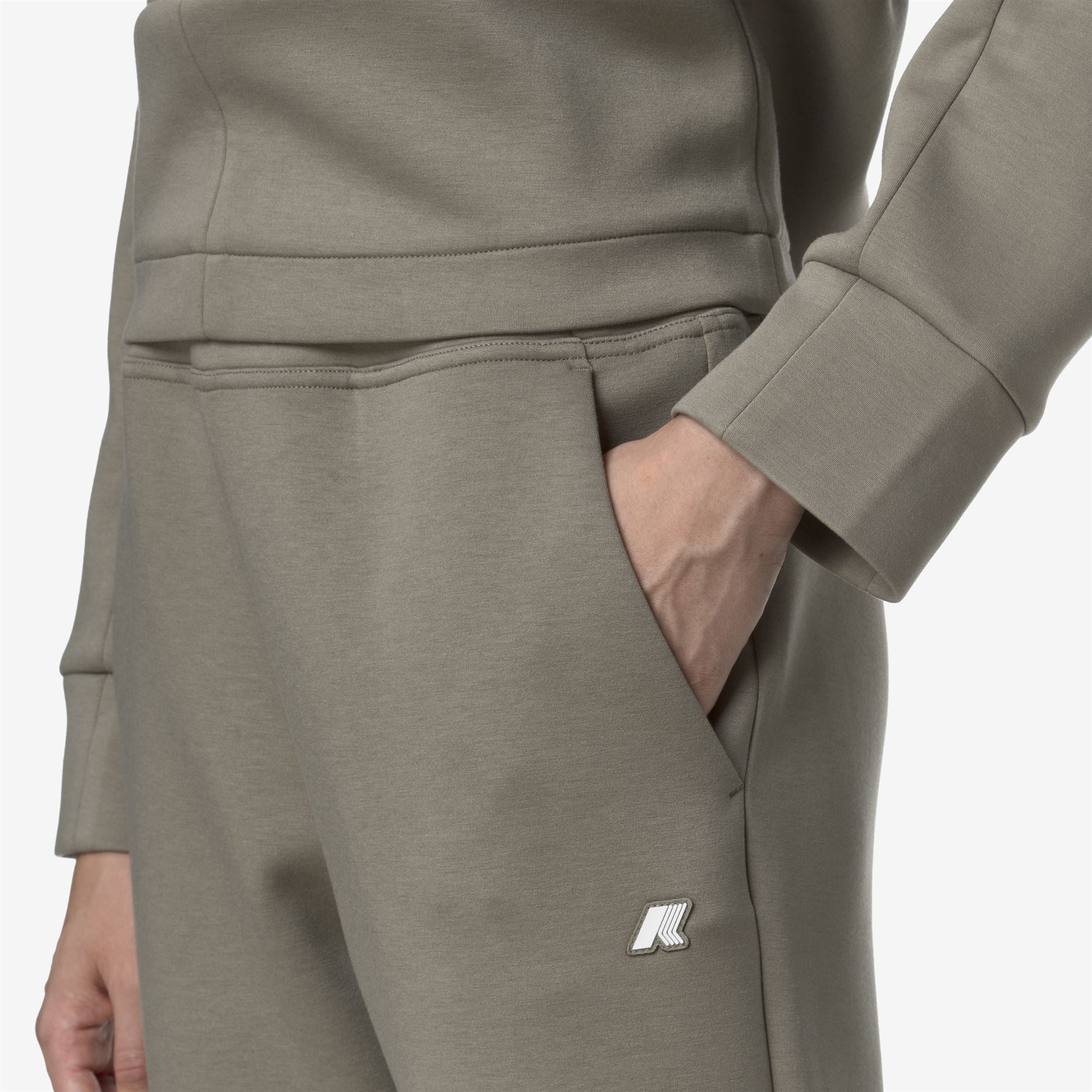 GINEVRETTE LIGHT SPACER - Pants - Sport Trousers - Woman - GREEN OAK