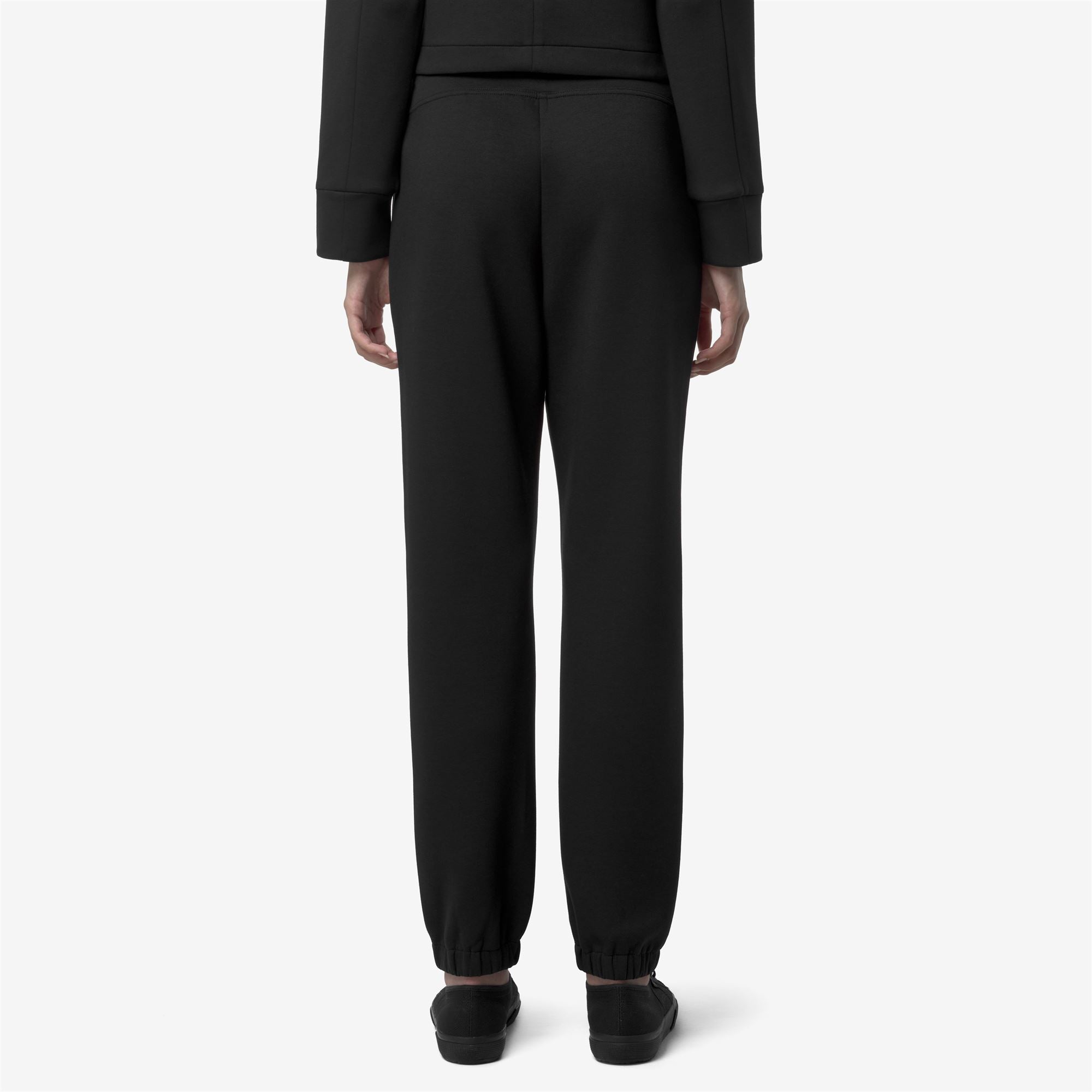 GINEVRETTE LIGHT SPACER - Pants - Sport Trousers - Woman - BLACK PURE