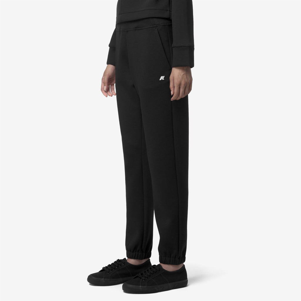 GINEVRETTE LIGHT SPACER - Pants - Sport Trousers - Woman - BLACK PURE