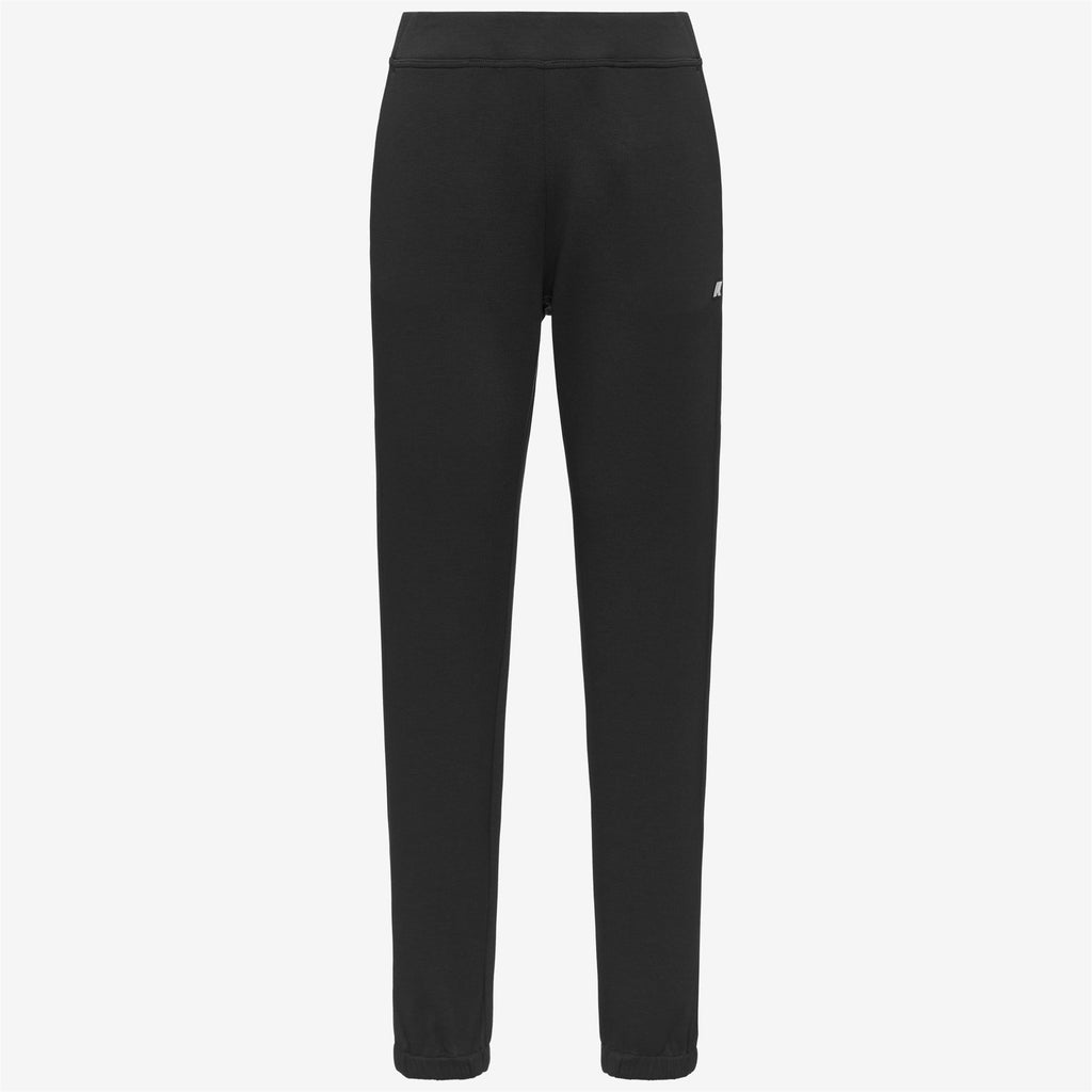 GINEVRETTE LIGHT SPACER - Pants - Sport Trousers - Woman - BLACK PURE