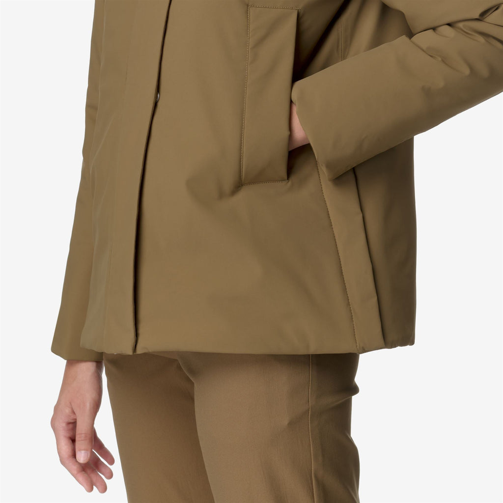MARLETTE ST WARM - Jackets - Short - Woman - BROWN CORDA