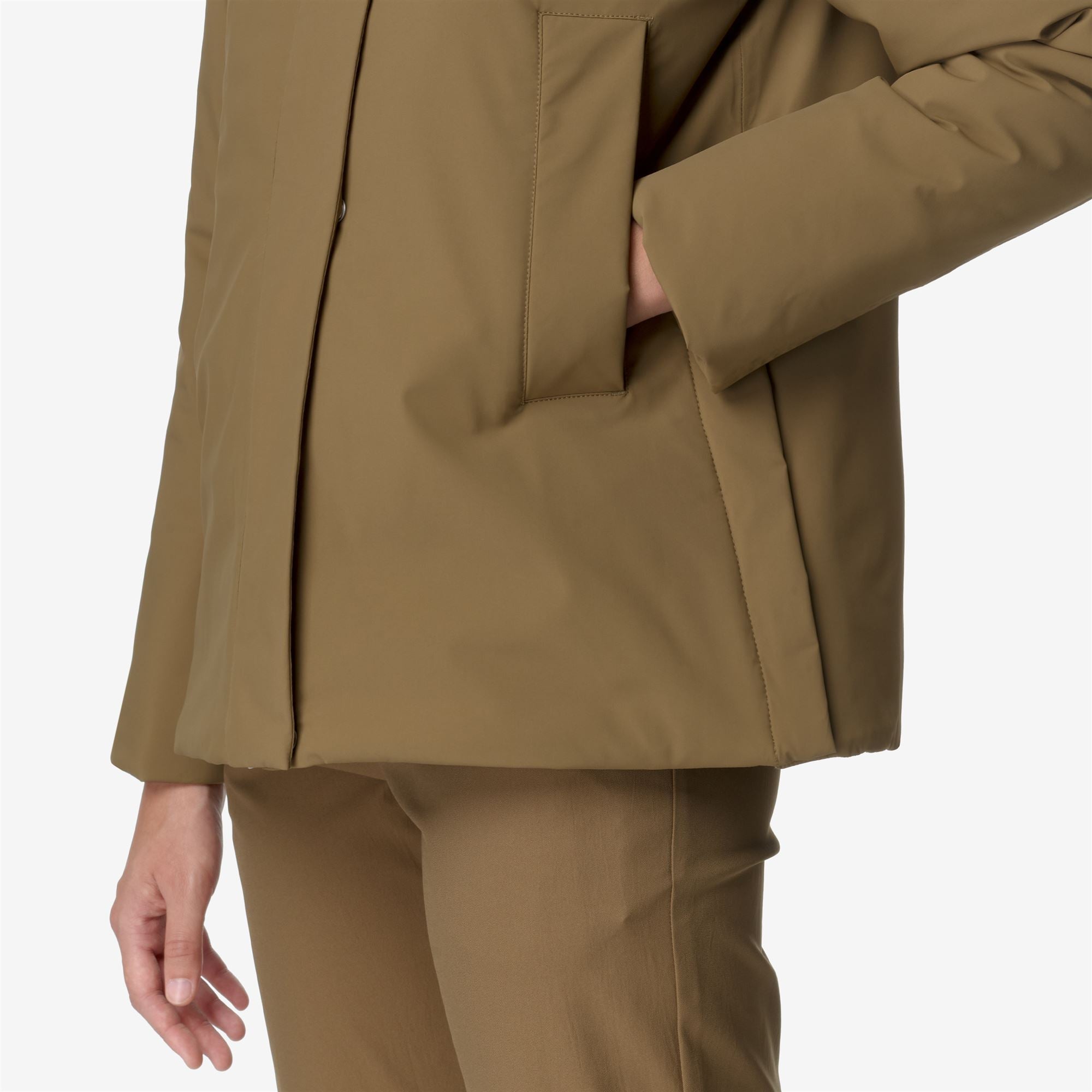 MARLETTE ST WARM - Jackets - Short - Woman - BROWN CORDA