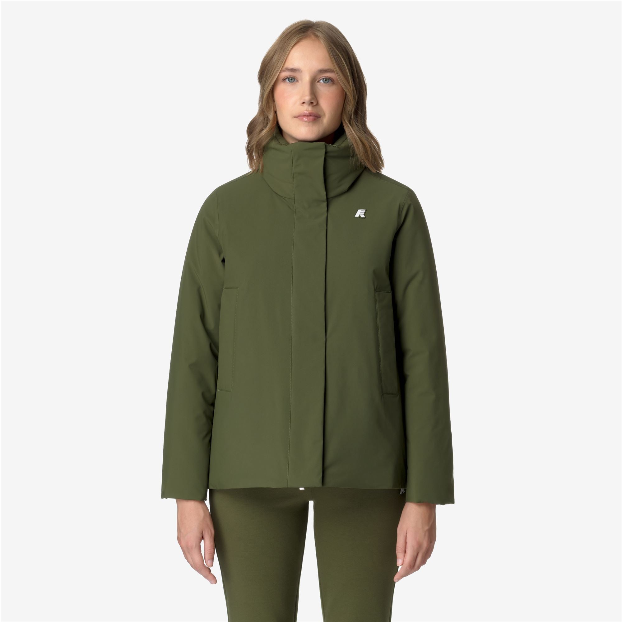 MARLETTE ST WARM - Jackets - Short - Woman - GREEN CYPRESS