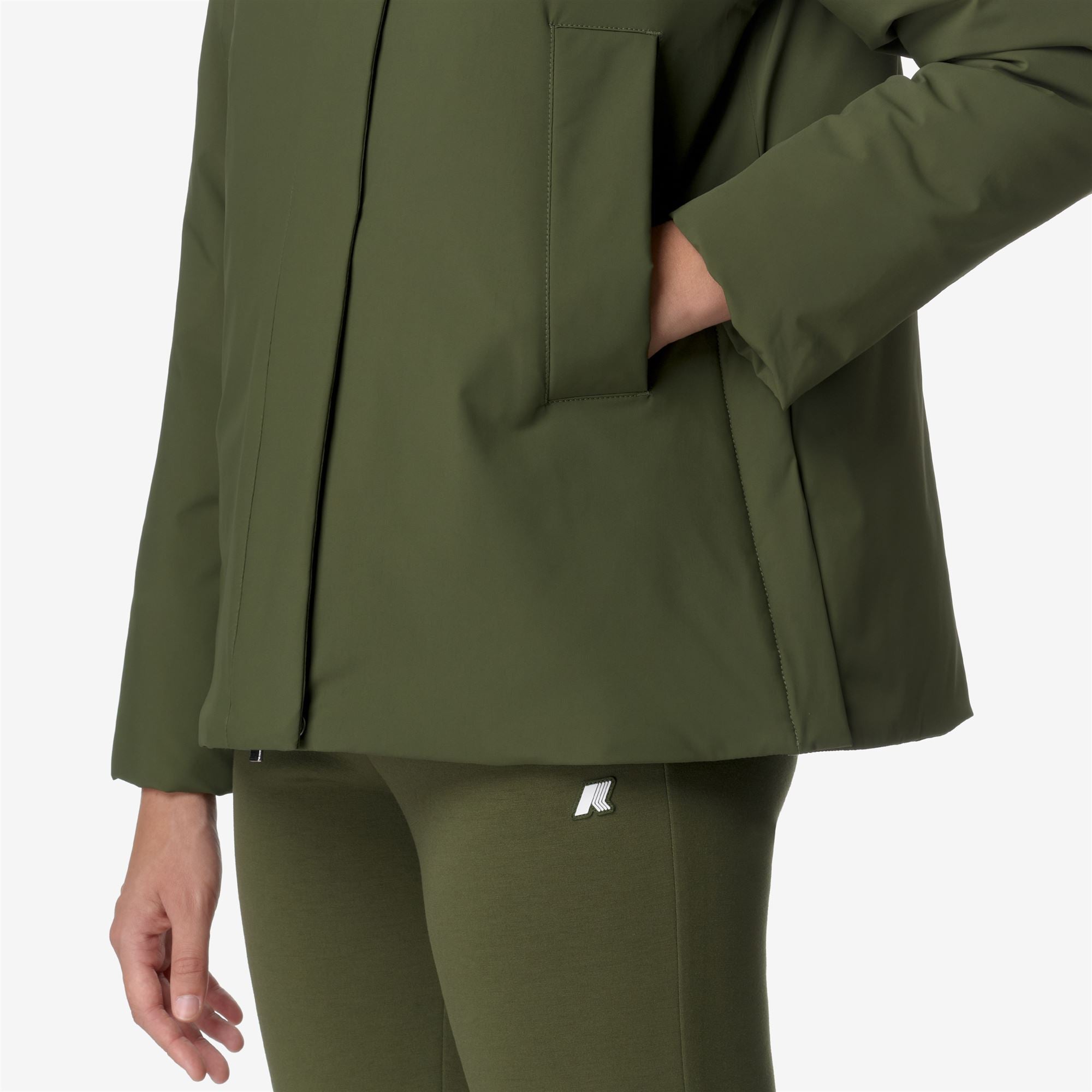 MARLETTE ST WARM - Jackets - Short - Woman - GREEN CYPRESS