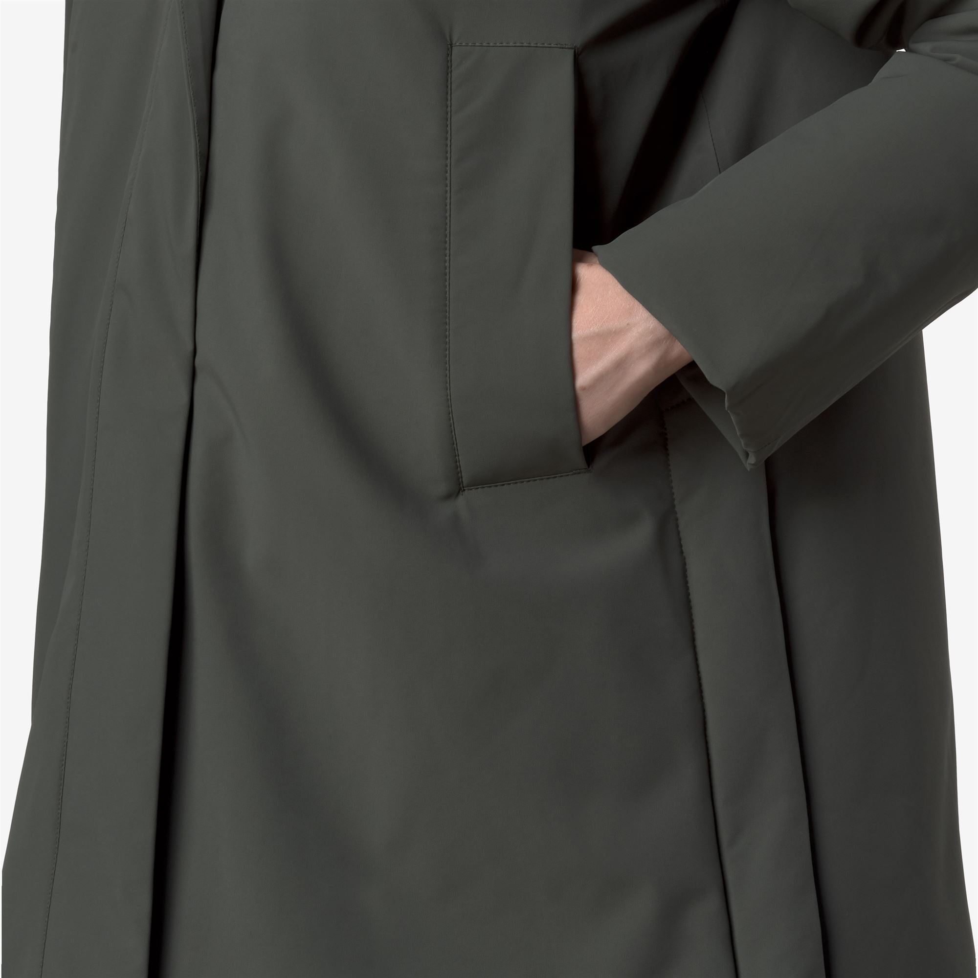 MARLA ST WARM - Jackets - Mid - Woman - GREEN BLACKISH