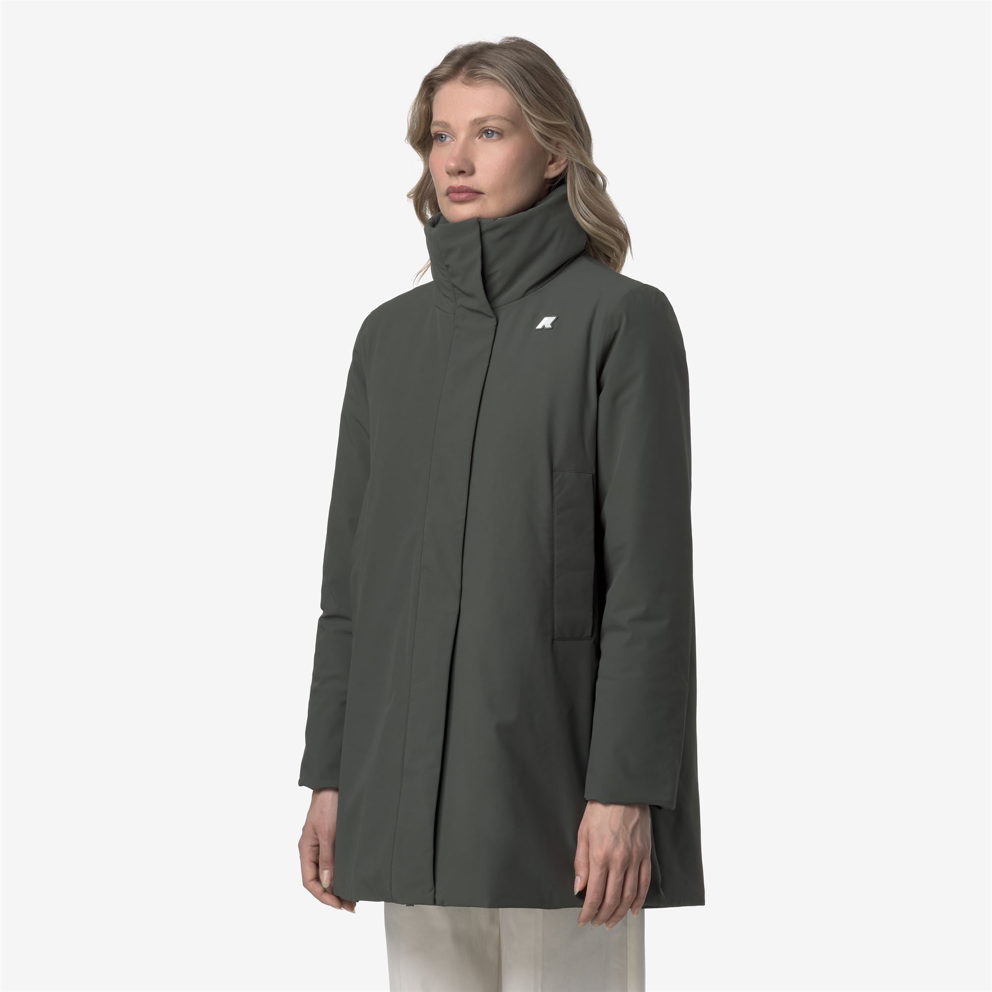 MARLA ST WARM - Jackets - Mid - Woman - GREEN BLACKISH