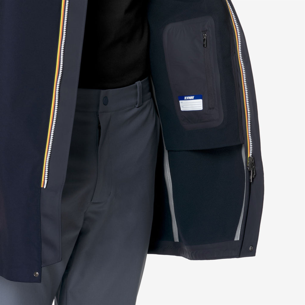 THOMAS BONDED - Jackets - Long - Man - BLUE DEPTH-BLUE DEPTH