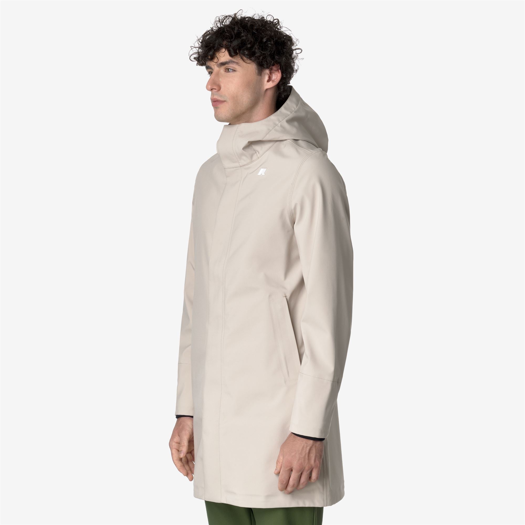THOMAS BONDED - Jackets - Long - Man - BEIGE G-BLUE D
