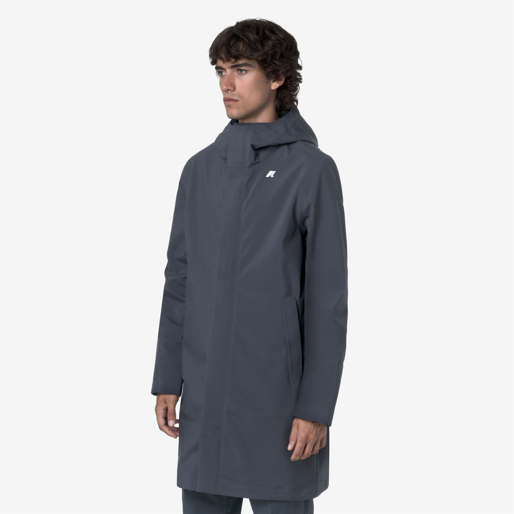 THOMAS BONDED - Jackets - Long - Man - BLUE AIRFORCE-BLUE DEPTH