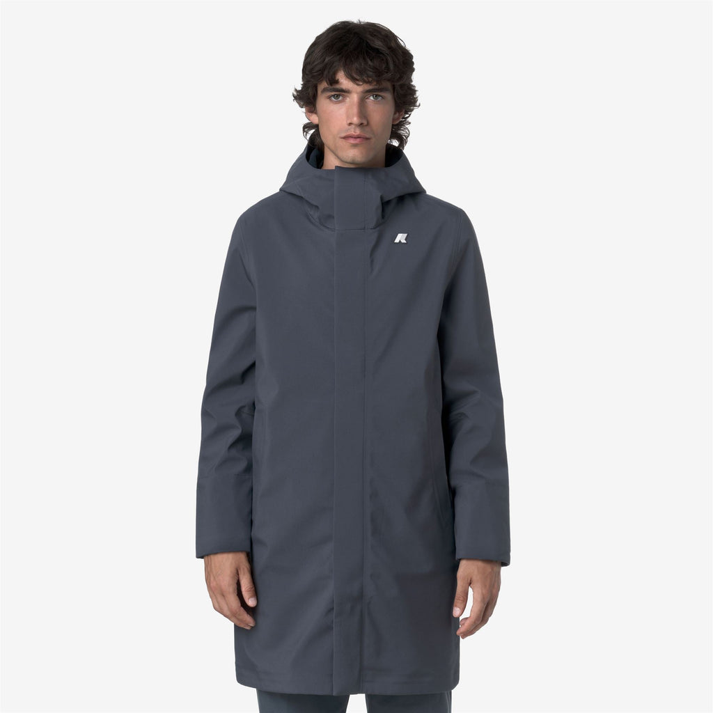 THOMAS BONDED - Jackets - Long - Man - BLUE AIRFORCE-BLUE DEPTH