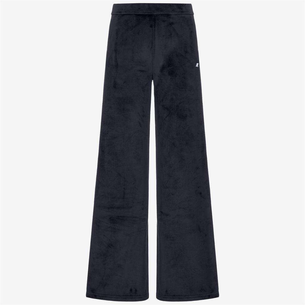 JENNY VELOUR POLAR - Pants - Sport Trousers - Woman - BLUE DEPTH-BLUE DEPTH