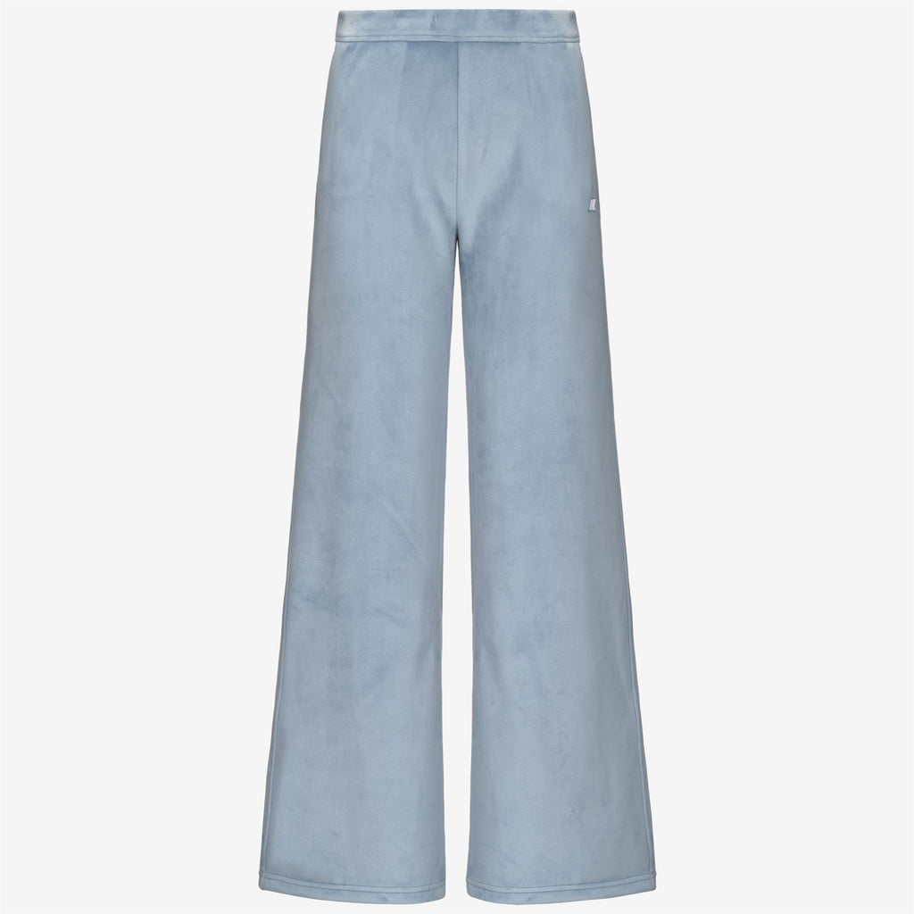 JENNY VELOUR POLAR - Pants - Sport Trousers - Woman - BLUE A-BLUE A