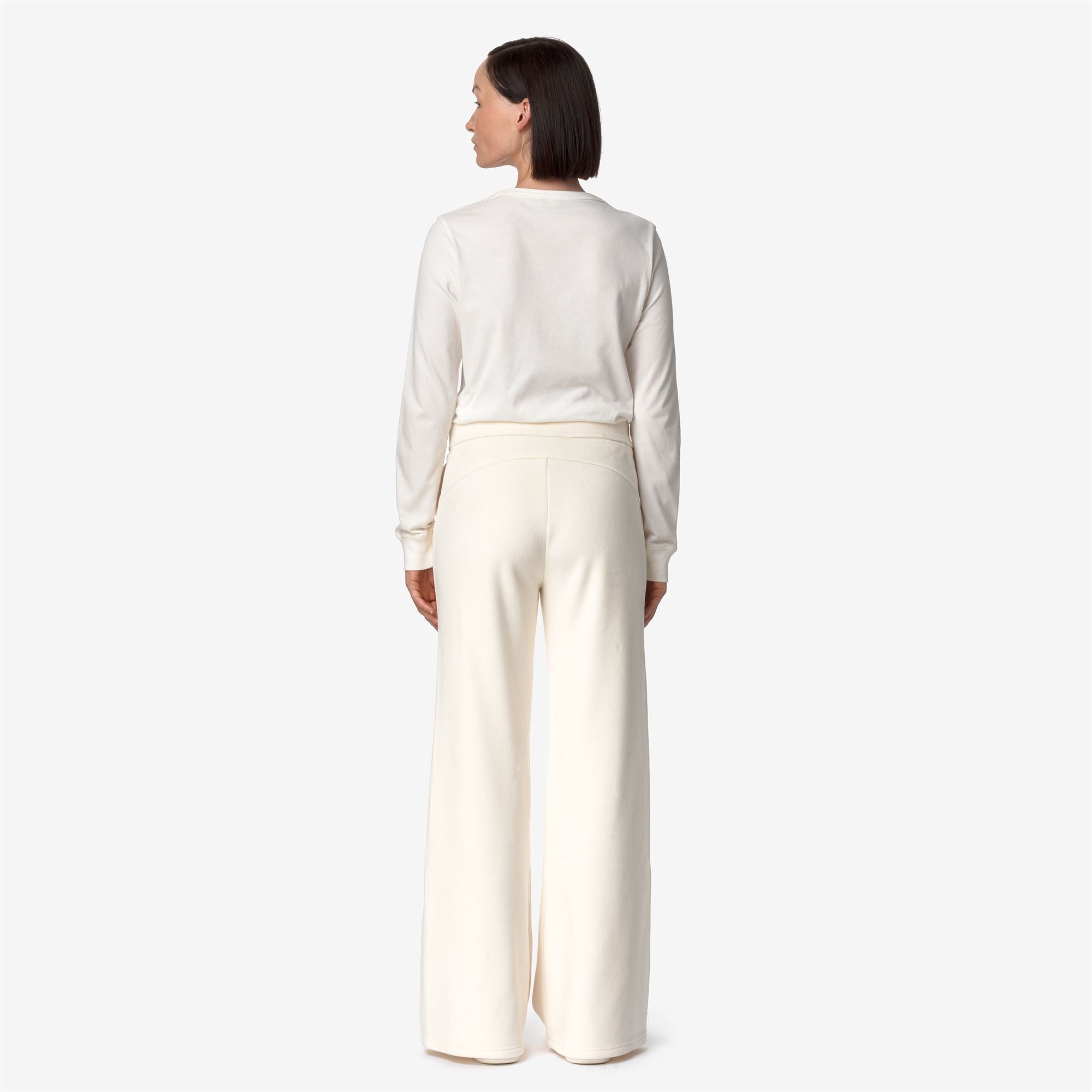 JENNY VELOUR POLAR - Pants - Sport Trousers - Woman - WHITE G-WHITE G