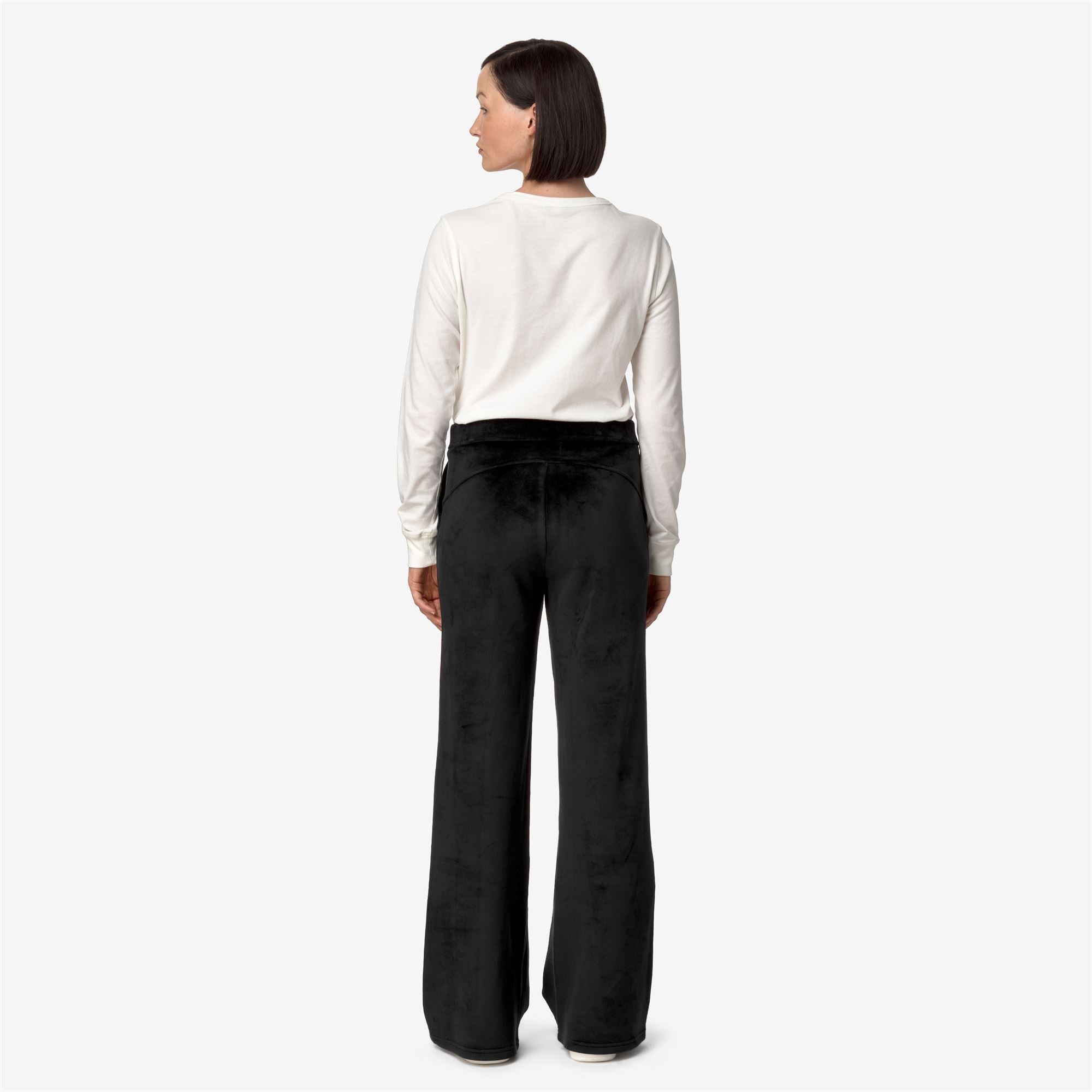 JENNY VELOUR POLAR - Pants - Sport Trousers - Woman - BLACK P-BLACK P