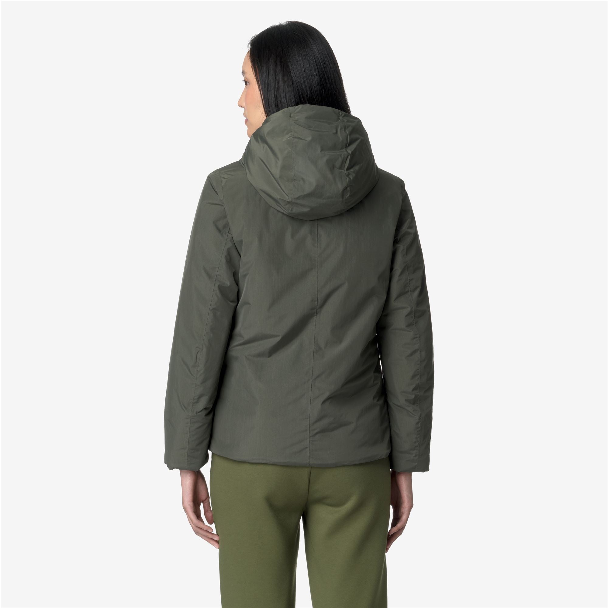 LIL SOFT TOUCH MARMOTTA - Jackets - Short - Woman - GREEN B-BLUE A