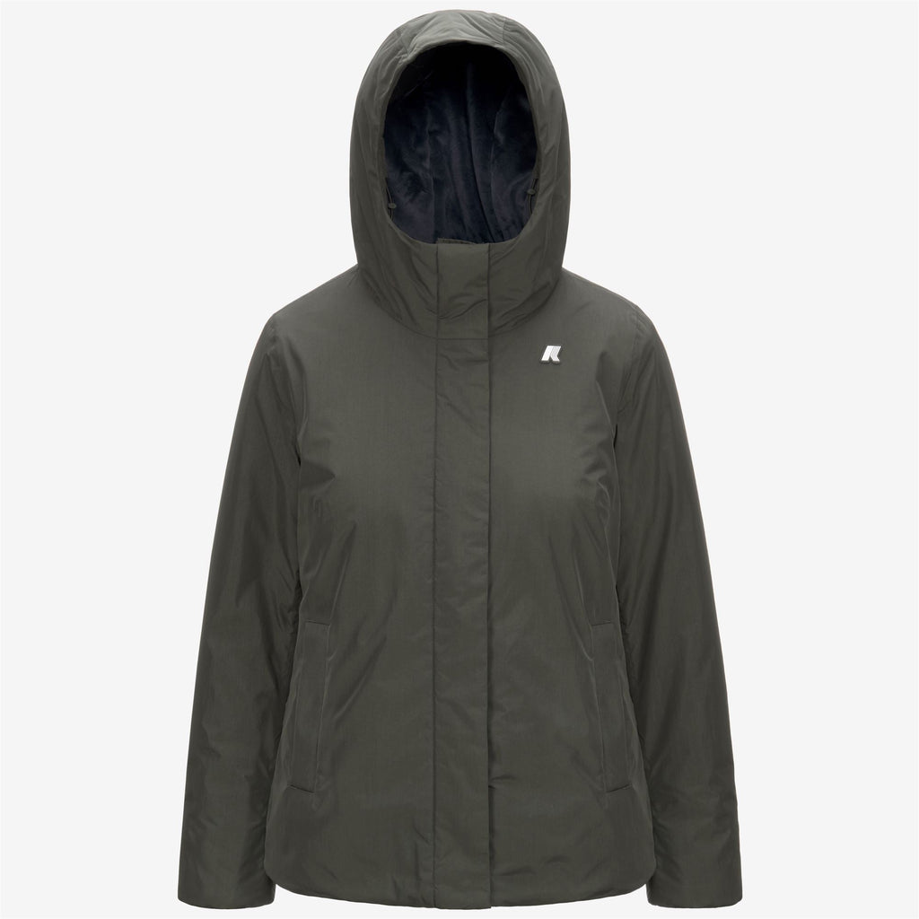 LIL SOFT TOUCH MARMOTTA - Jackets - Short - Woman - GREEN B-BLUE A