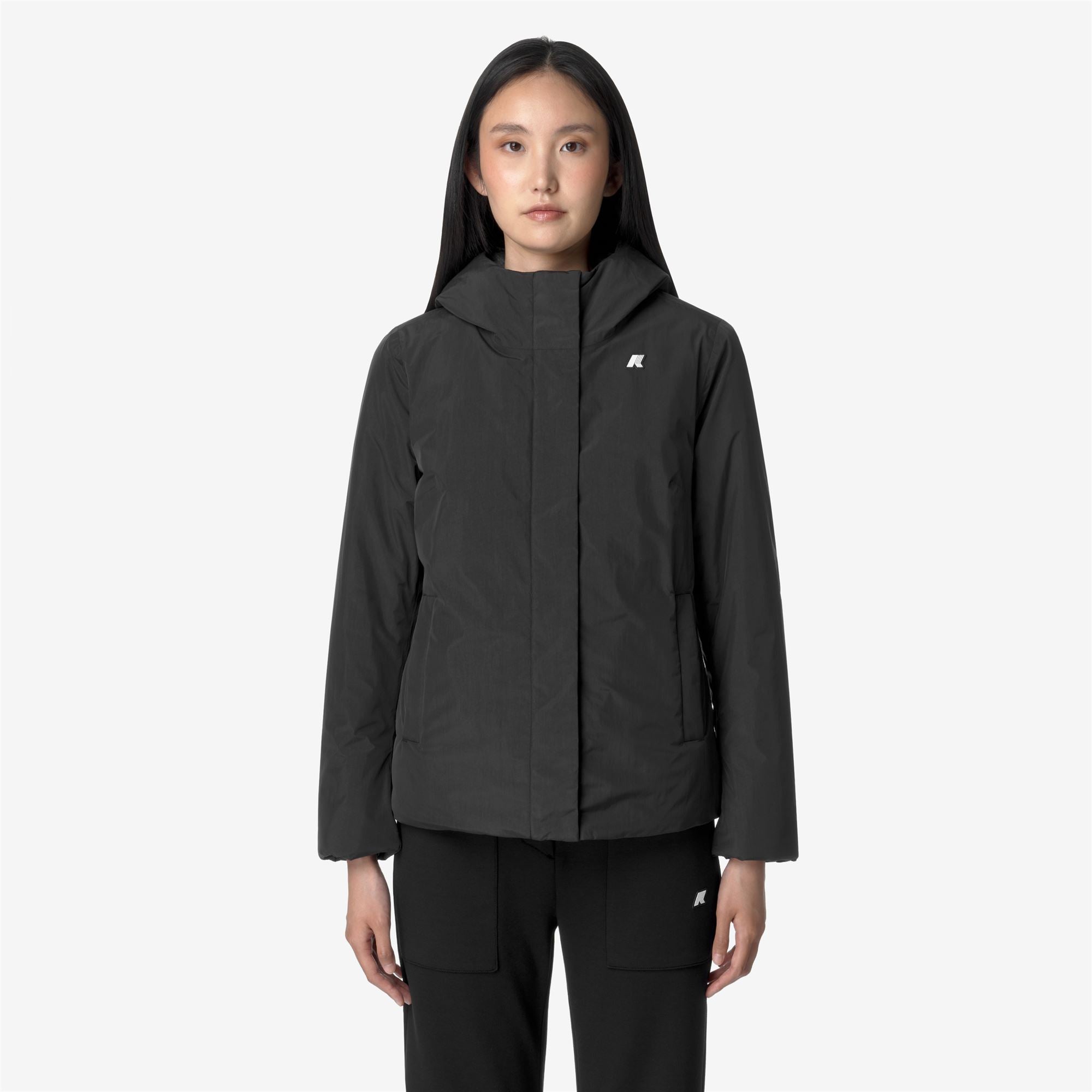 LIL SOFT TOUCH MARMOTTA - Jackets - Short - Woman - BLACK P-BLUE A