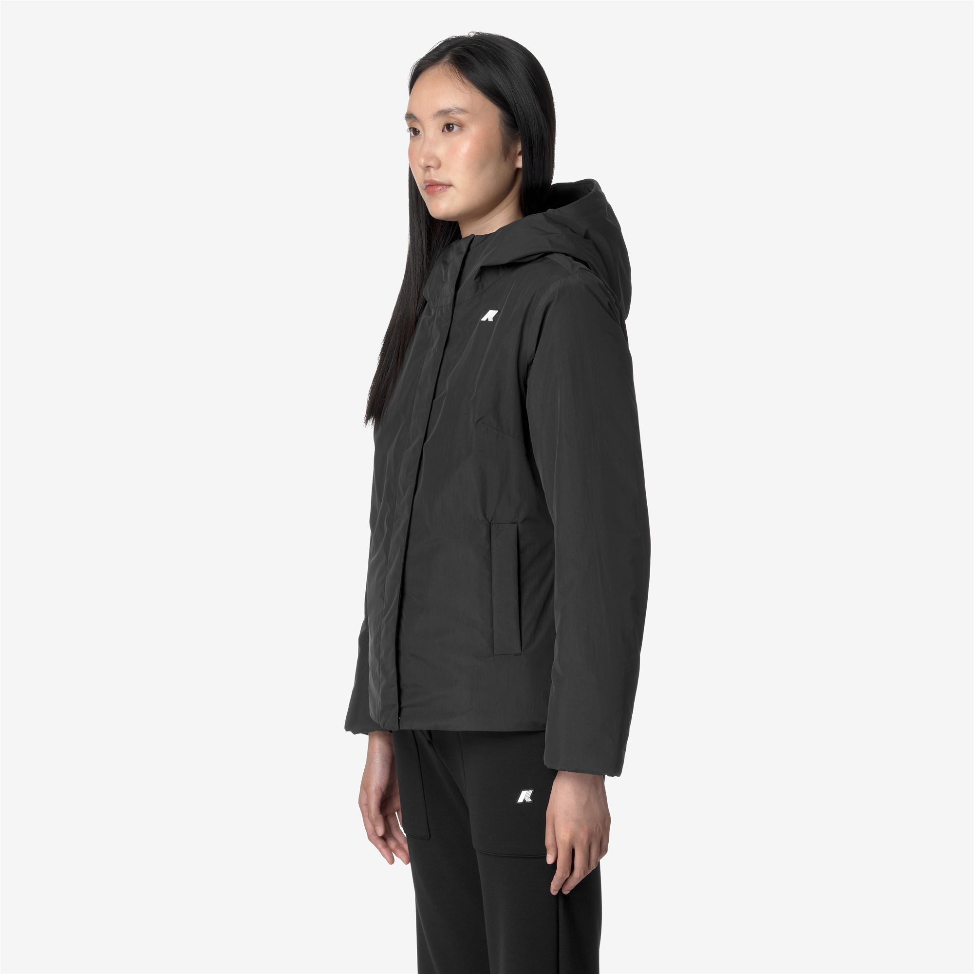 LIL SOFT TOUCH MARMOTTA - Jackets - Short - Woman - BLACK P-BLUE A