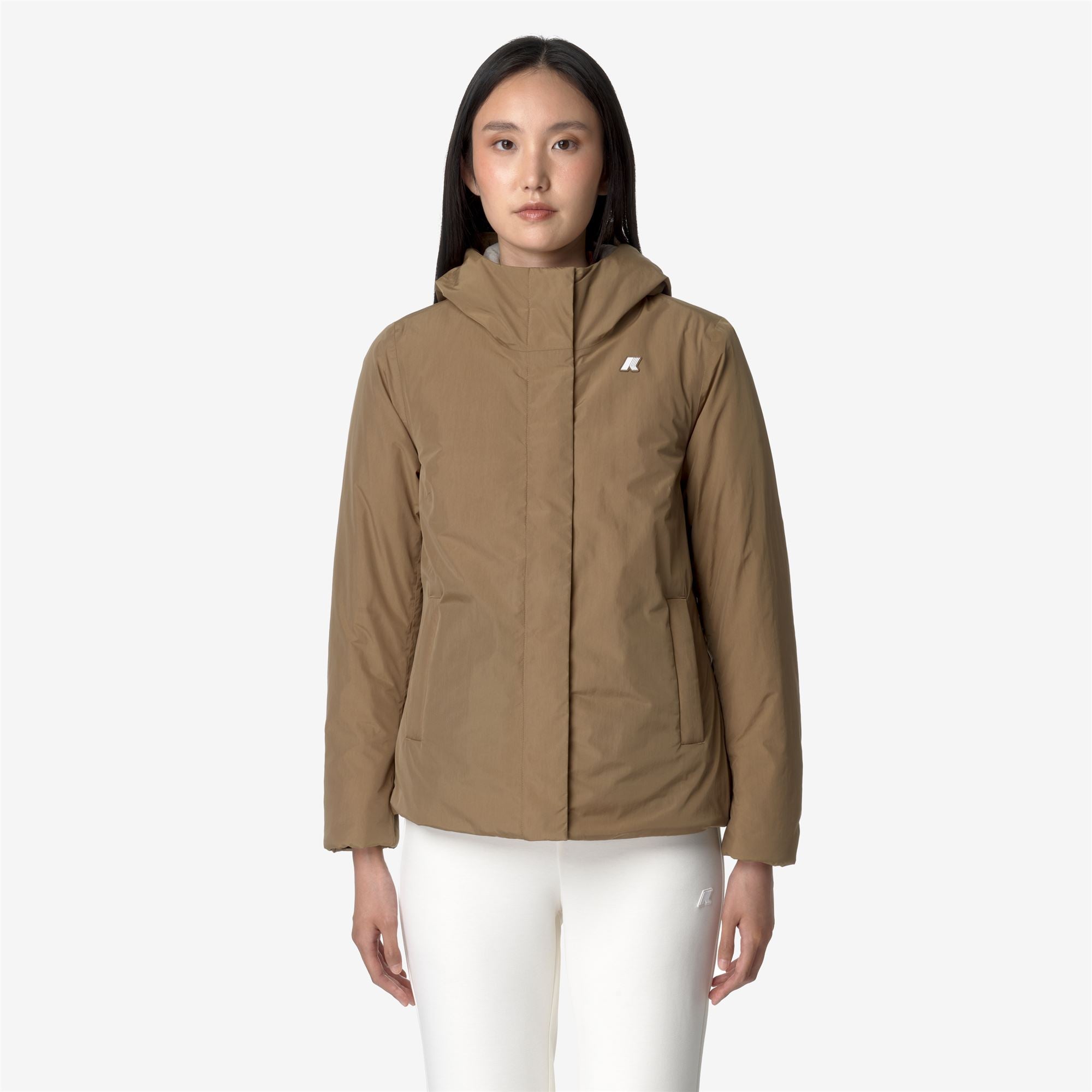 LIL SOFT TOUCH MARMOTTA - Jackets - Short - Woman - BROWN C-BEIGE G