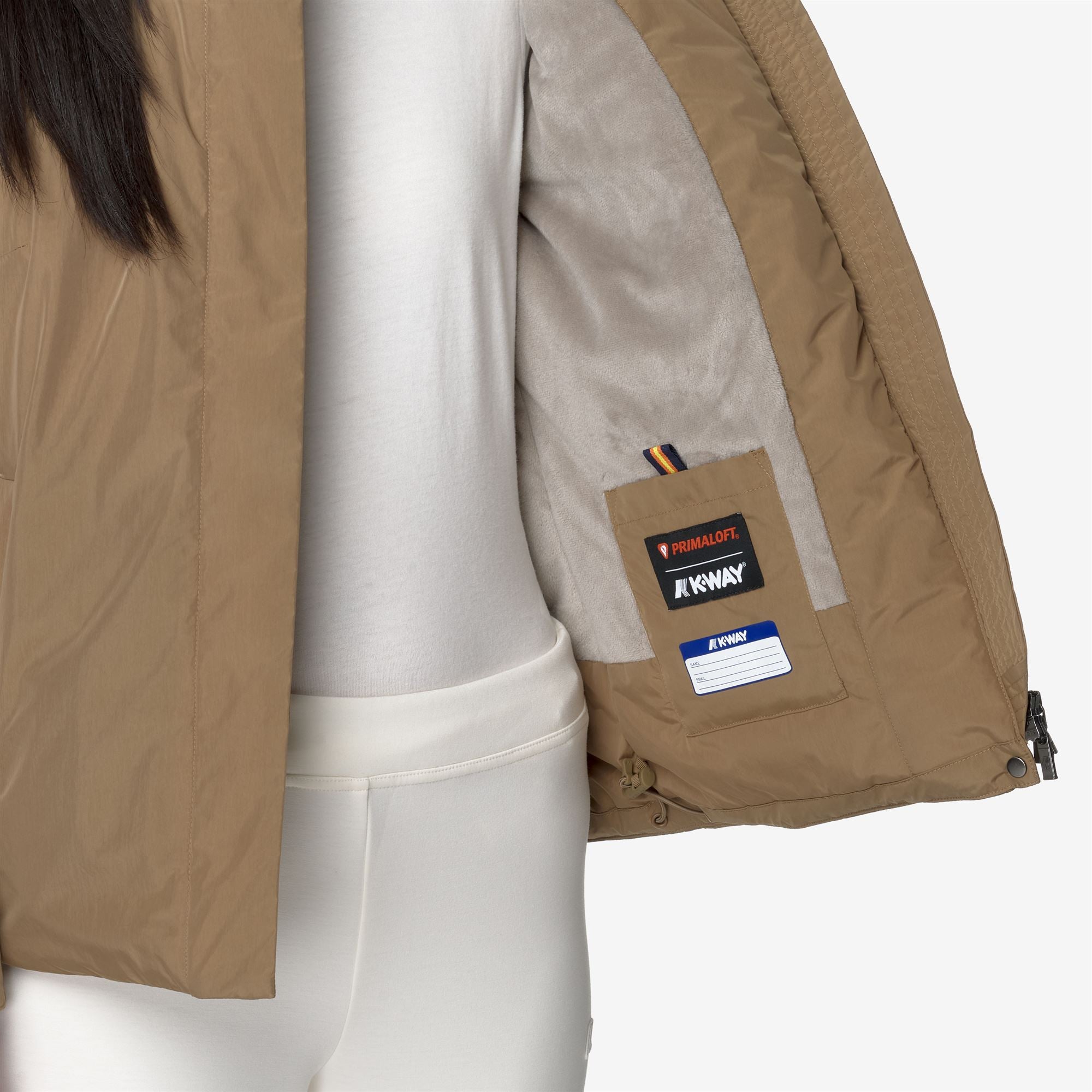 LIL SOFT TOUCH MARMOTTA - Jackets - Short - Woman - BROWN C-BEIGE G