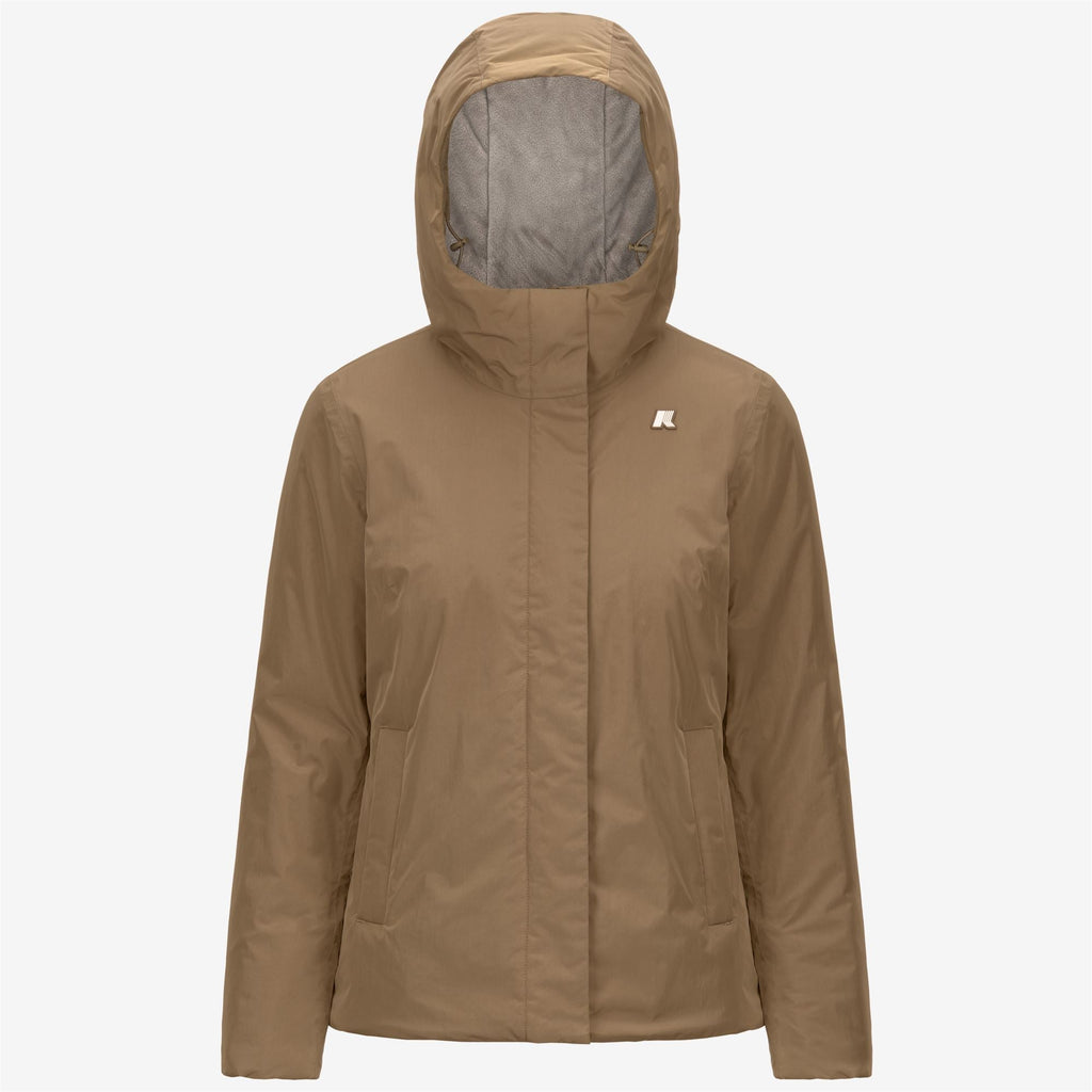 LIL SOFT TOUCH MARMOTTA - Jackets - Short - Woman - BROWN C-BEIGE G