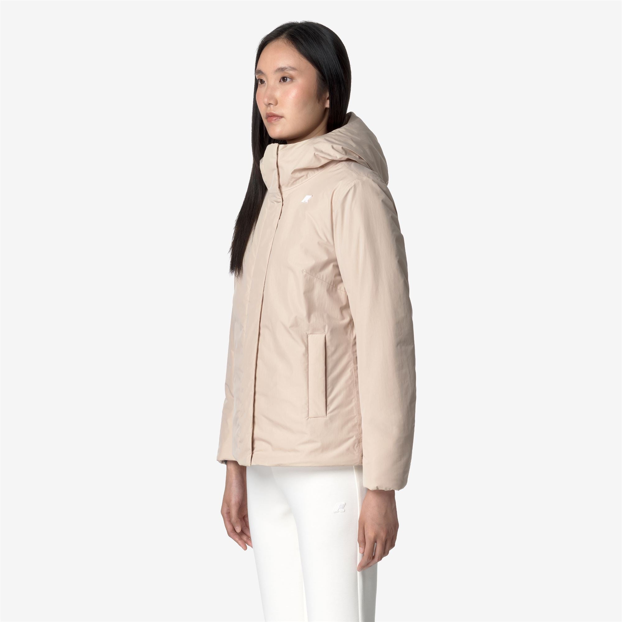 LIL SOFT TOUCH MARMOTTA - Jackets - Short - Woman - PINK TINT-GREY GOAT