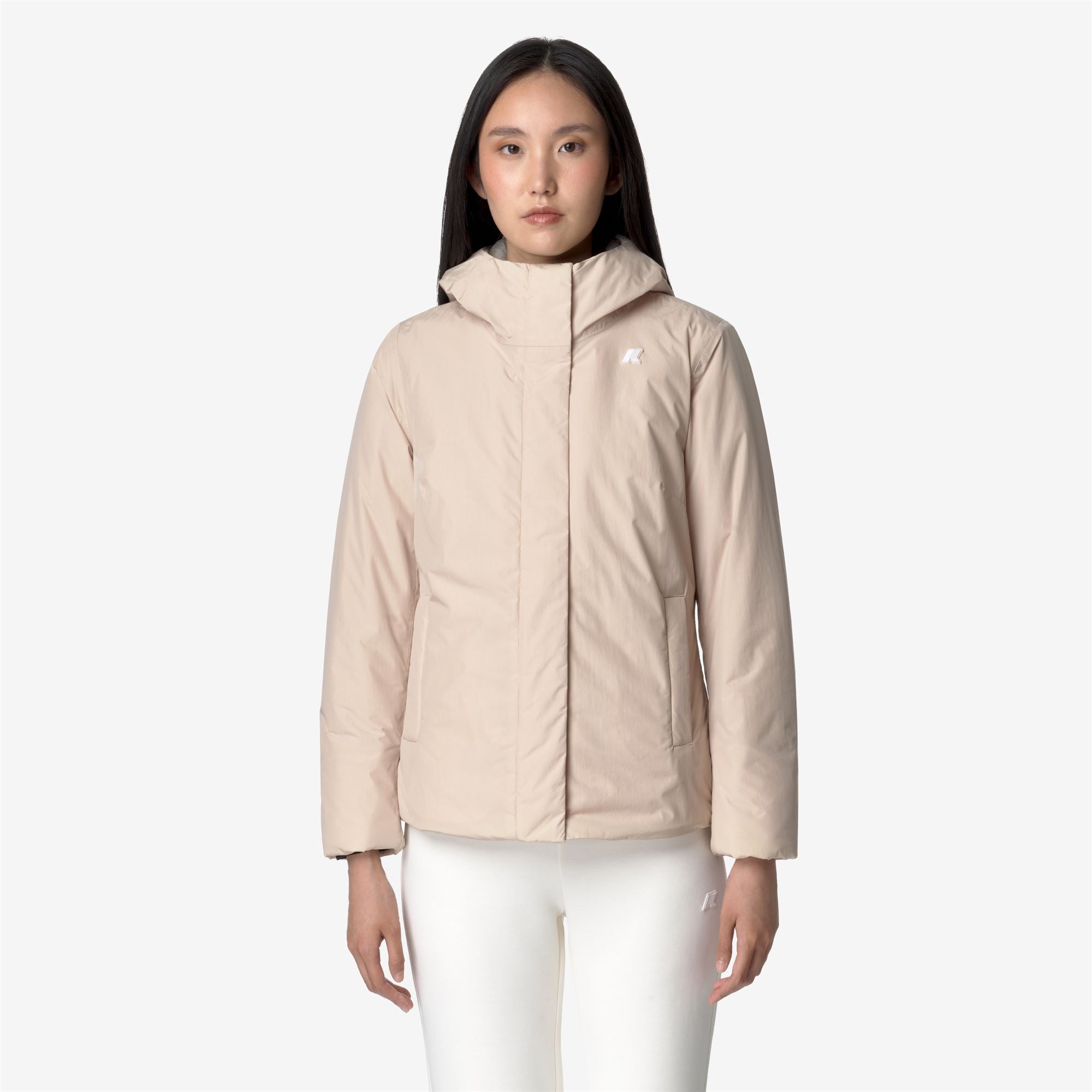LIL SOFT TOUCH MARMOTTA - Jackets - Short - Woman - PINK TINT-GREY GOAT