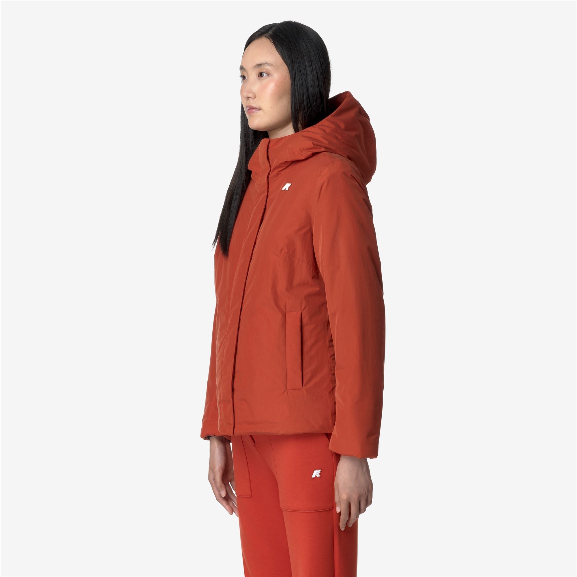 LIL SOFT TOUCH MARMOTTA - Jackets - Short - Woman - RED P-GREY B