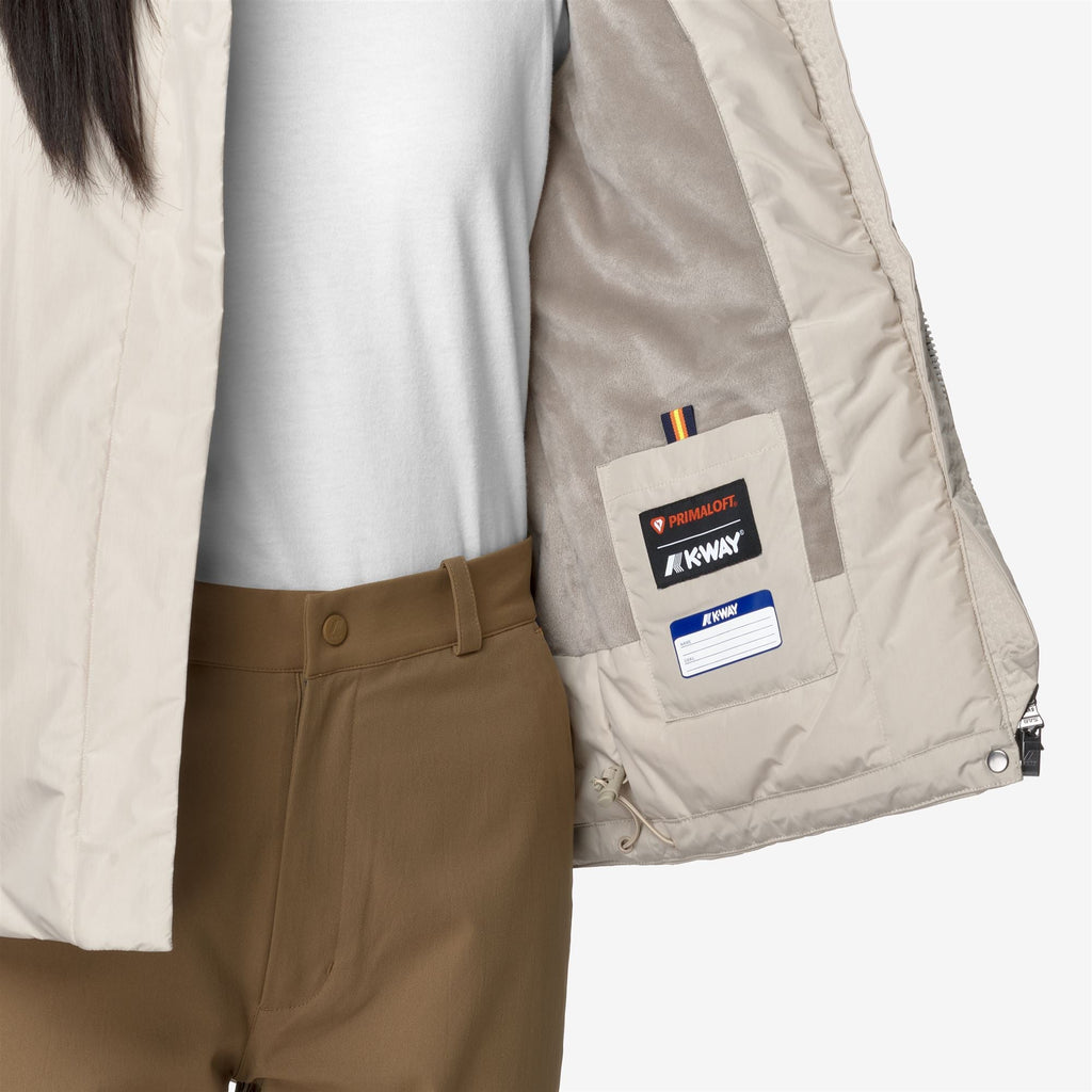 LIL SOFT TOUCH MARMOTTA - Jackets - Short - Woman - BEIGE G-GREY B