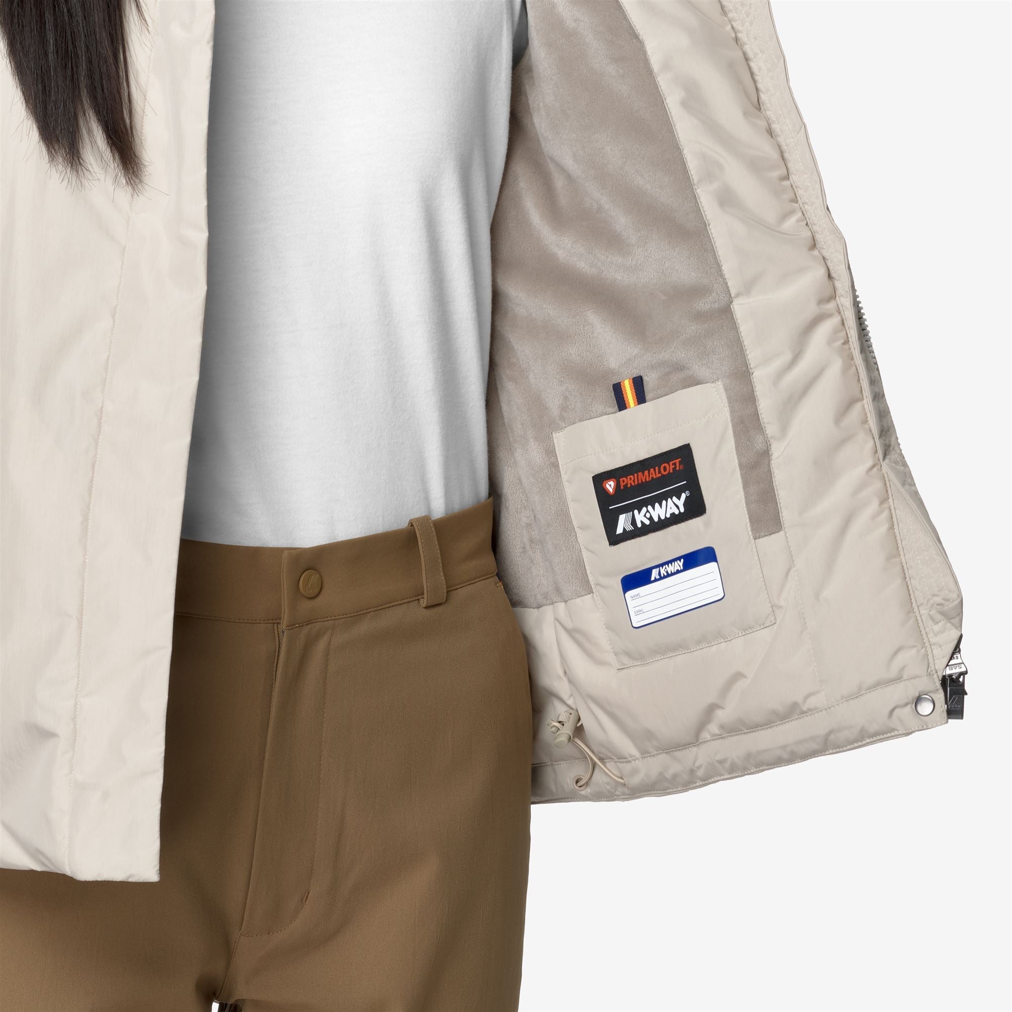 LIL SOFT TOUCH MARMOTTA - Jackets - Short - Woman - BEIGE G-GREY B
