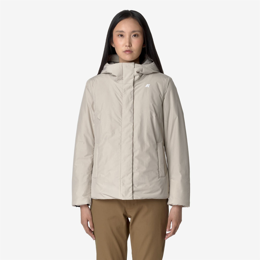 LIL SOFT TOUCH MARMOTTA - Jackets - Short - Woman - BEIGE G-GREY B