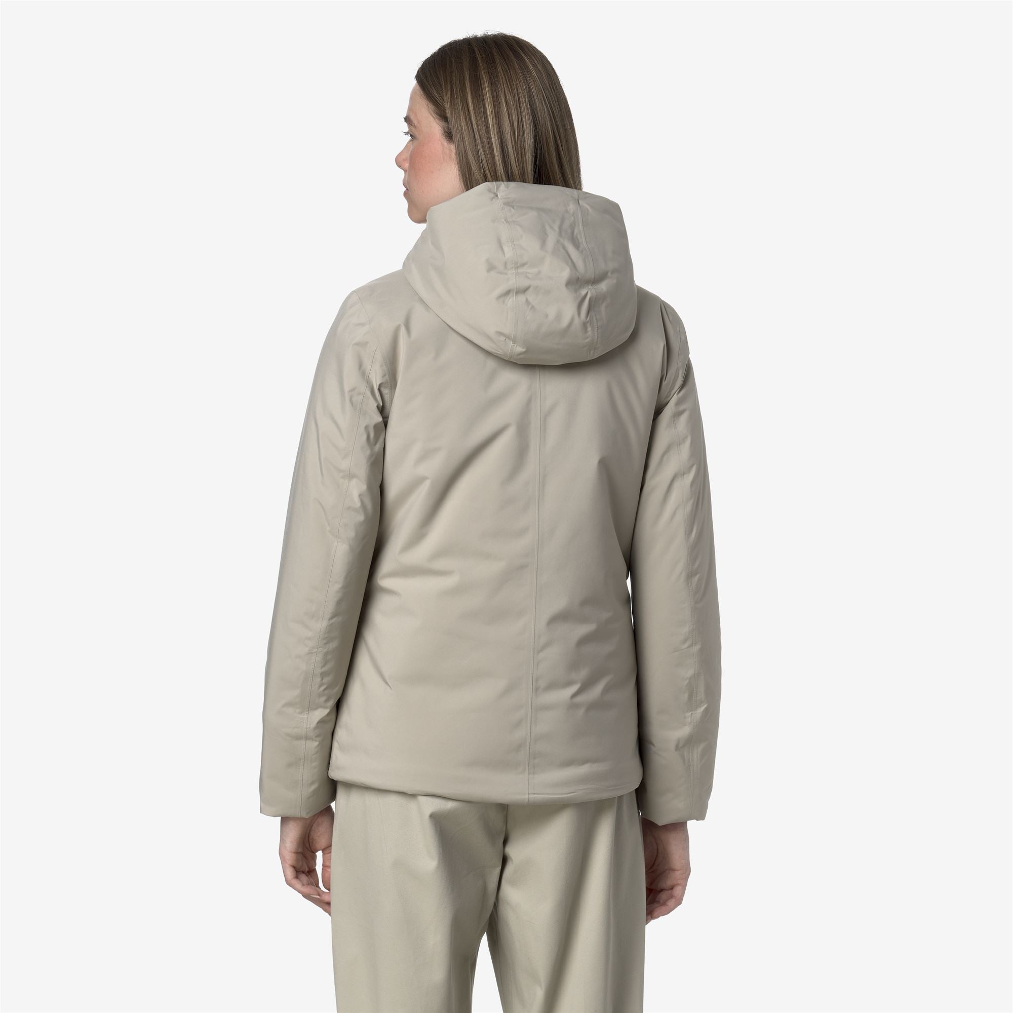 LIL SOFT TOUCH MARMOTTA - Jackets - Short - Woman - BEIGE CASHMERE-GREY GOAT